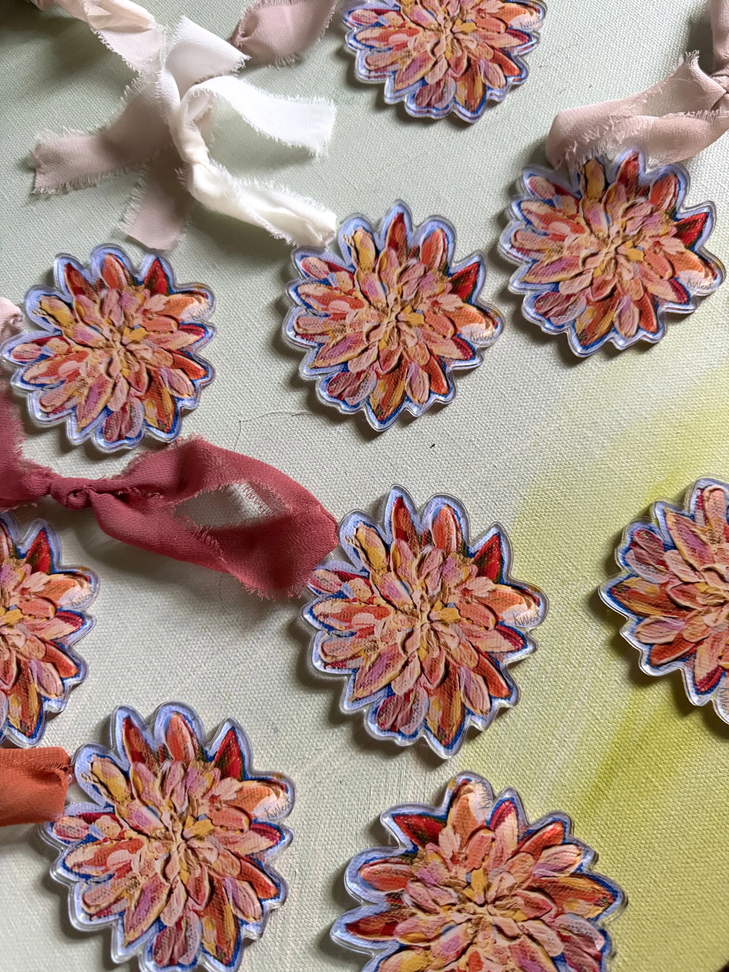 chrysanthemum ornament