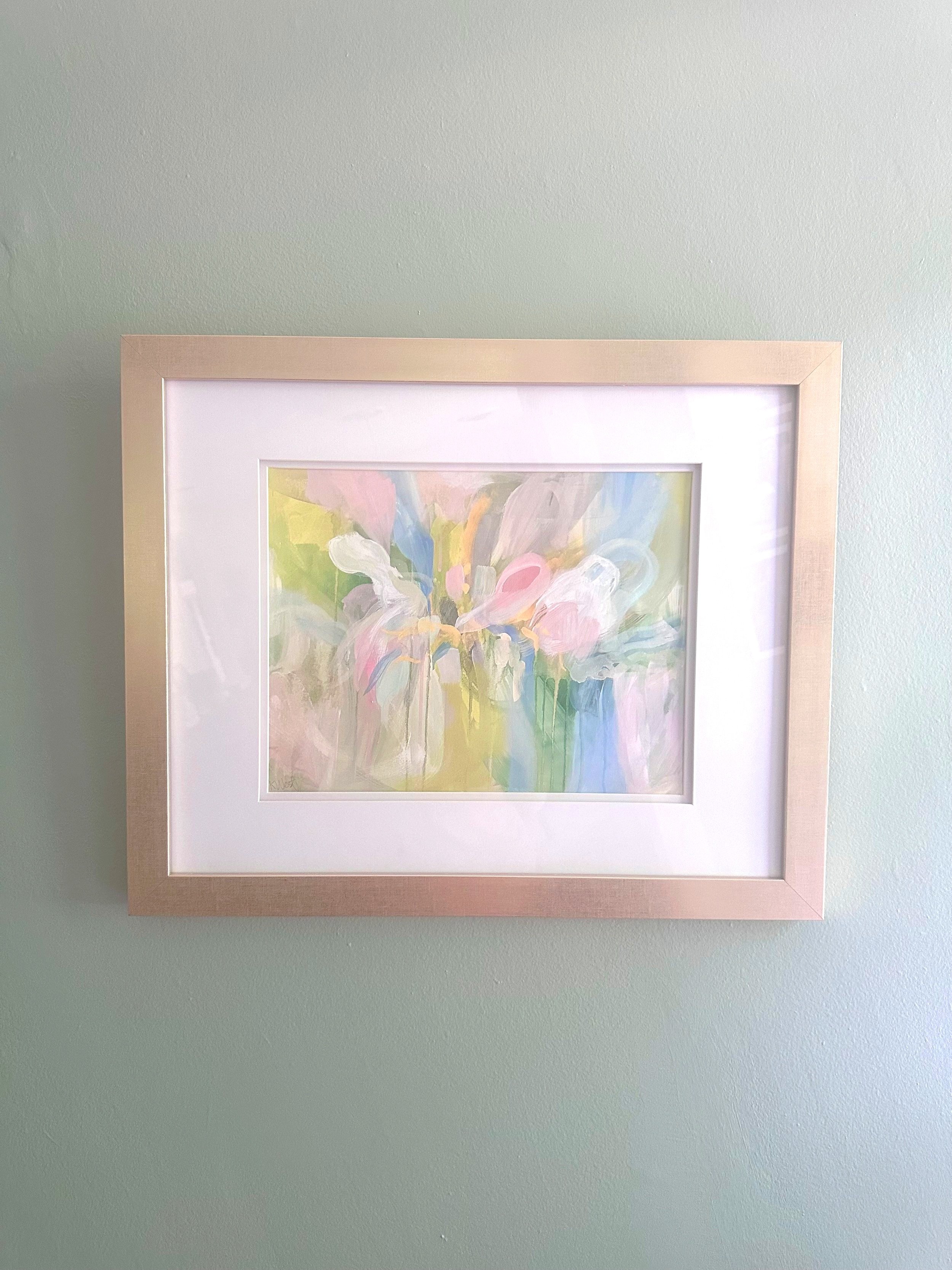 "green pastures" print