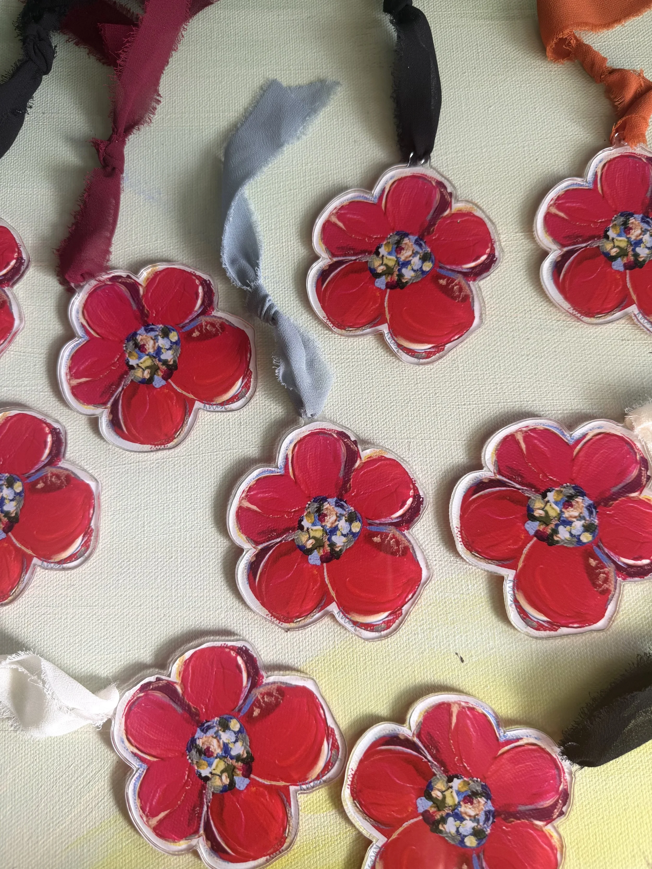poppy ornament
