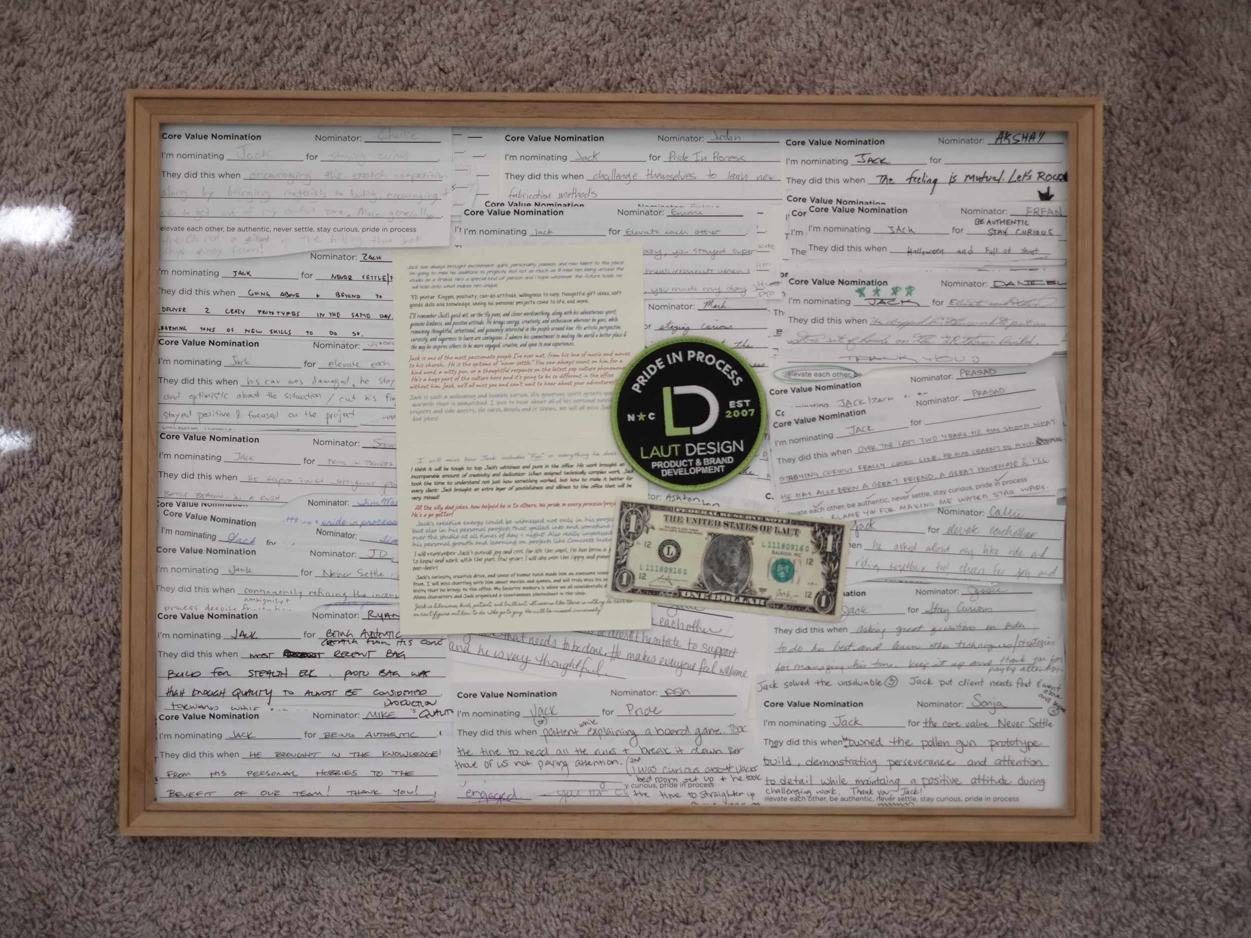 Framing Up My Time at Laut Design
