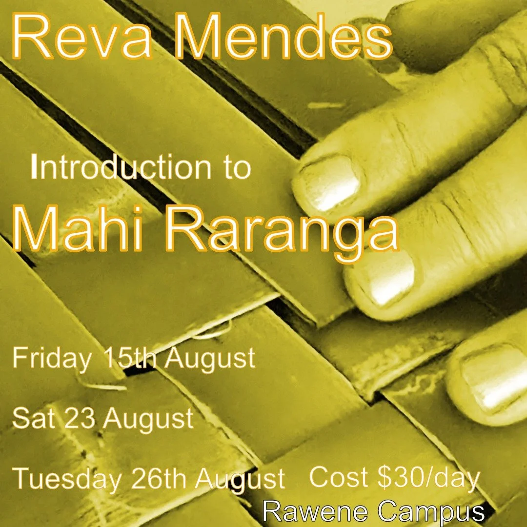 Introduction to Mahi Raranga with Reva Mendes