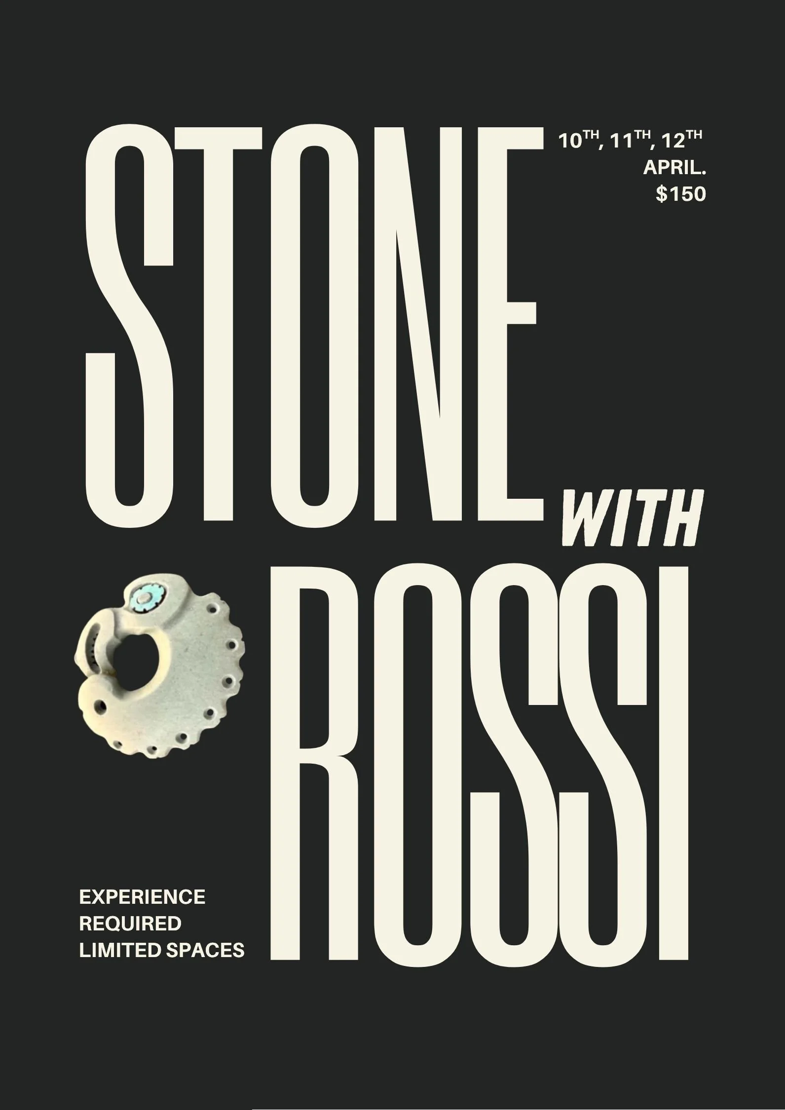 3-Day Workshop - Stone with Rossi