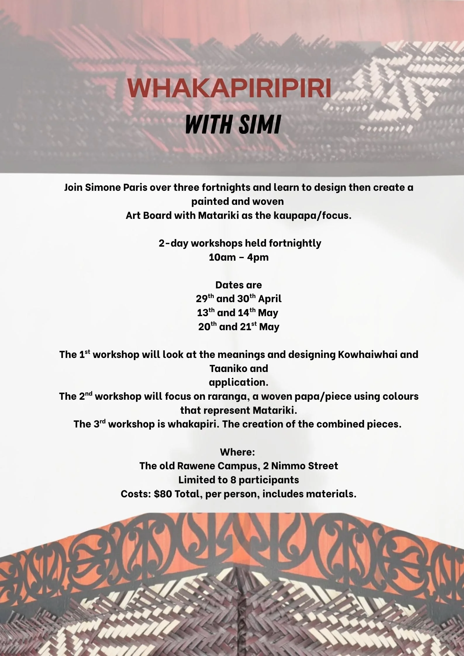 Whakapiripiri with Simi