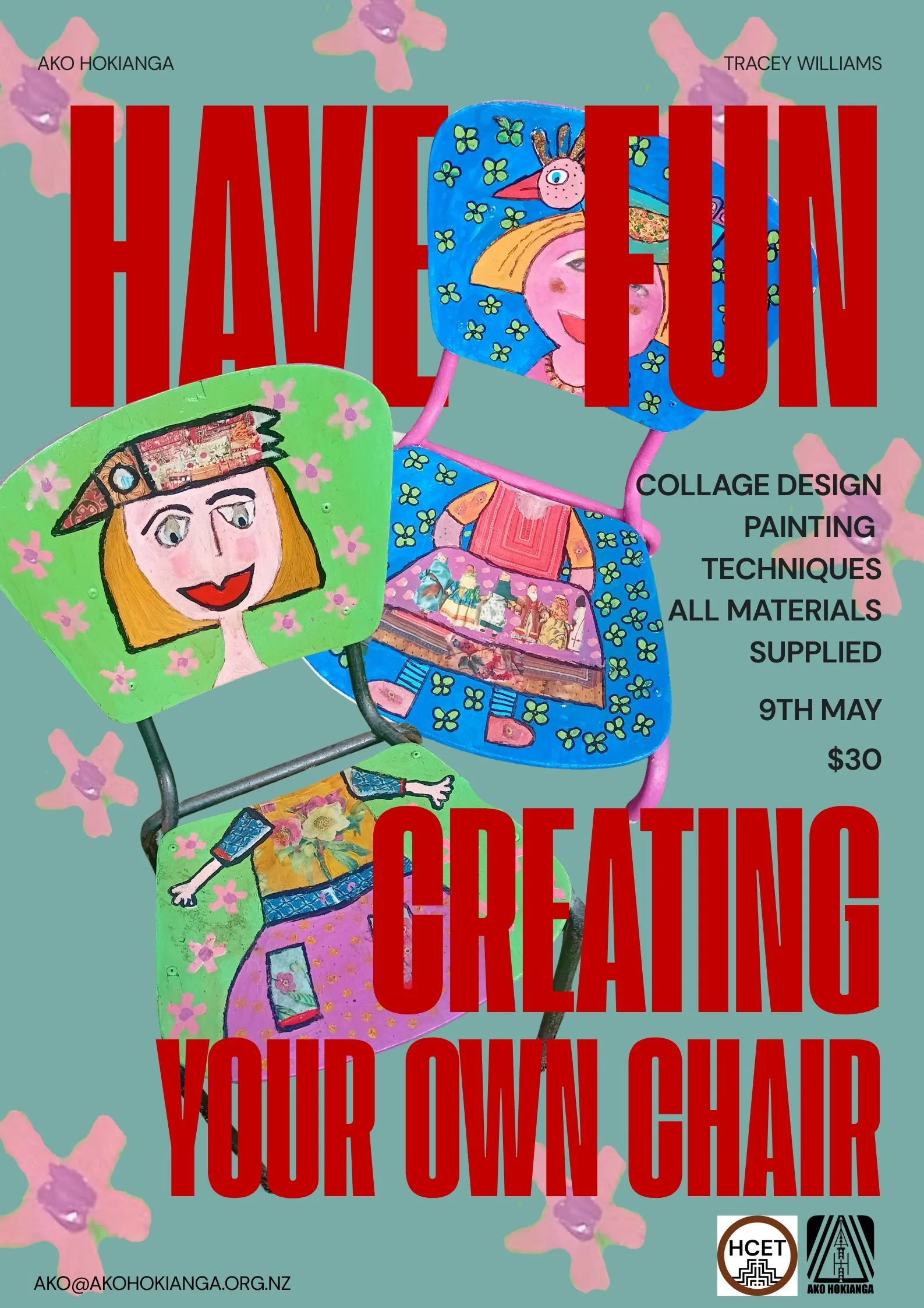 Have fun creating your own inspired chair 