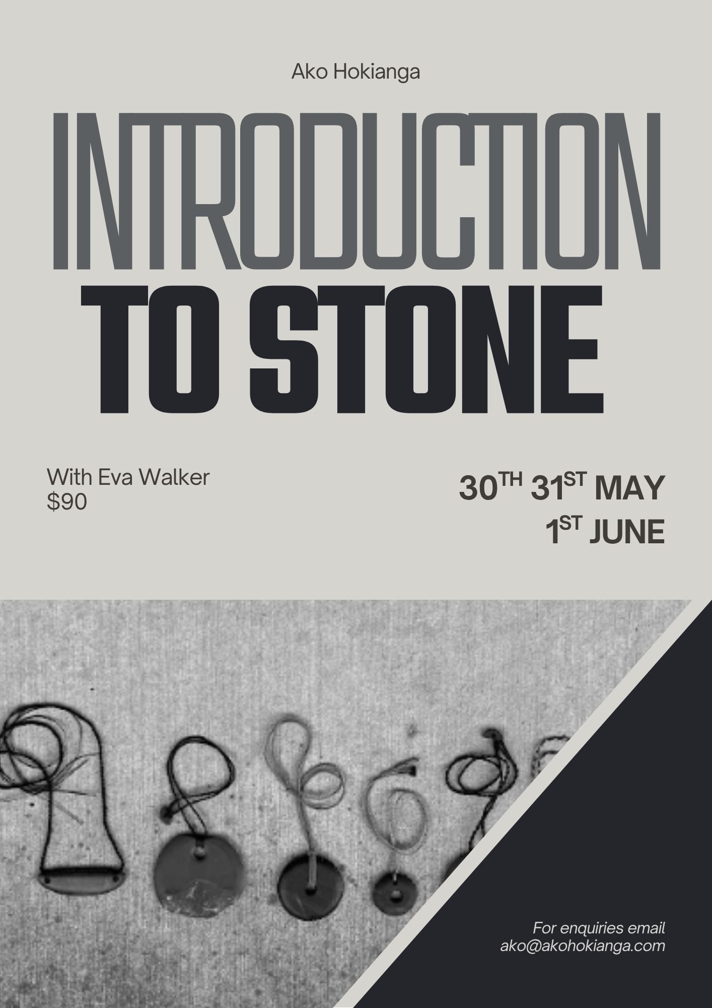 Introduction to Stone with Eva Walker