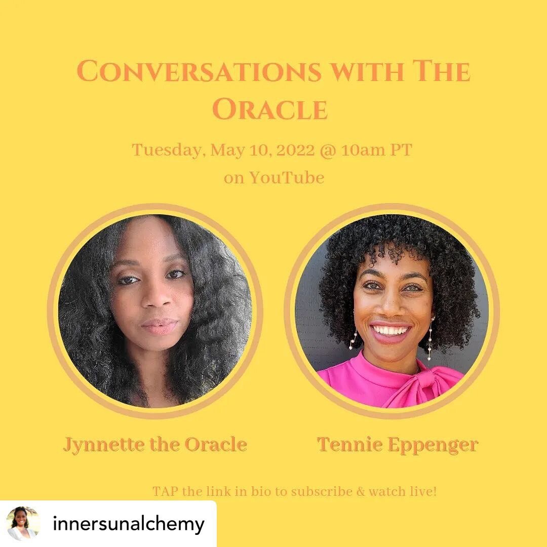 ✨🪷TOMORROW 🪷✨

Join @sisterhood.of.survival &lsquo;s Founder in a candid conversation with THE Oracle @innersunalchemy 🤎💫

Posted @withregram &bull; @innersunalchemy Join me Tuesday, May 10th at 10am PT on YouTube as I host &quot;Conversations wi