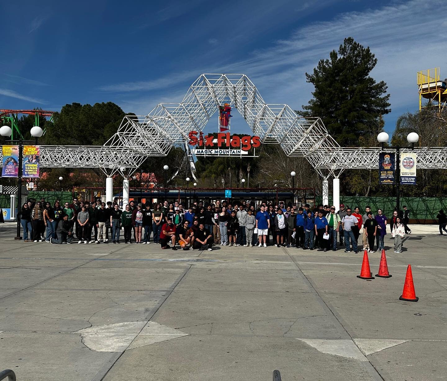 We had our Family Fun Day at Six Flags Magic Mountain on Saturday. We had over 150 people in attendance. A great time was had by all.