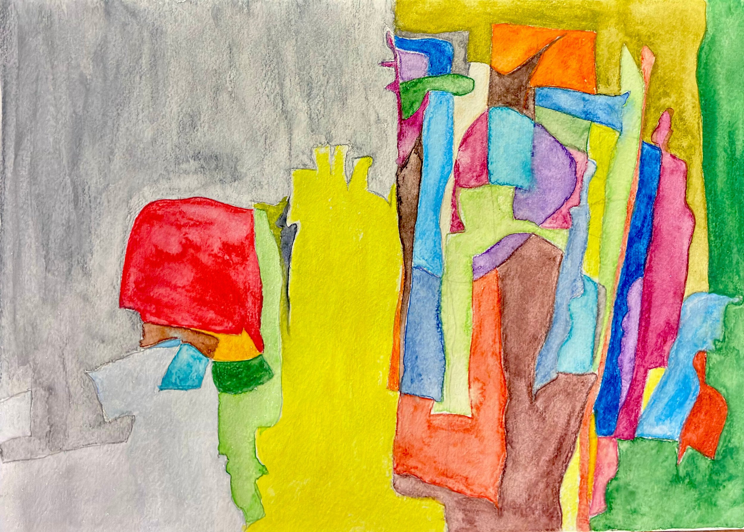 Pure Imagination – Watercolour and pen – 210 × 297 mm