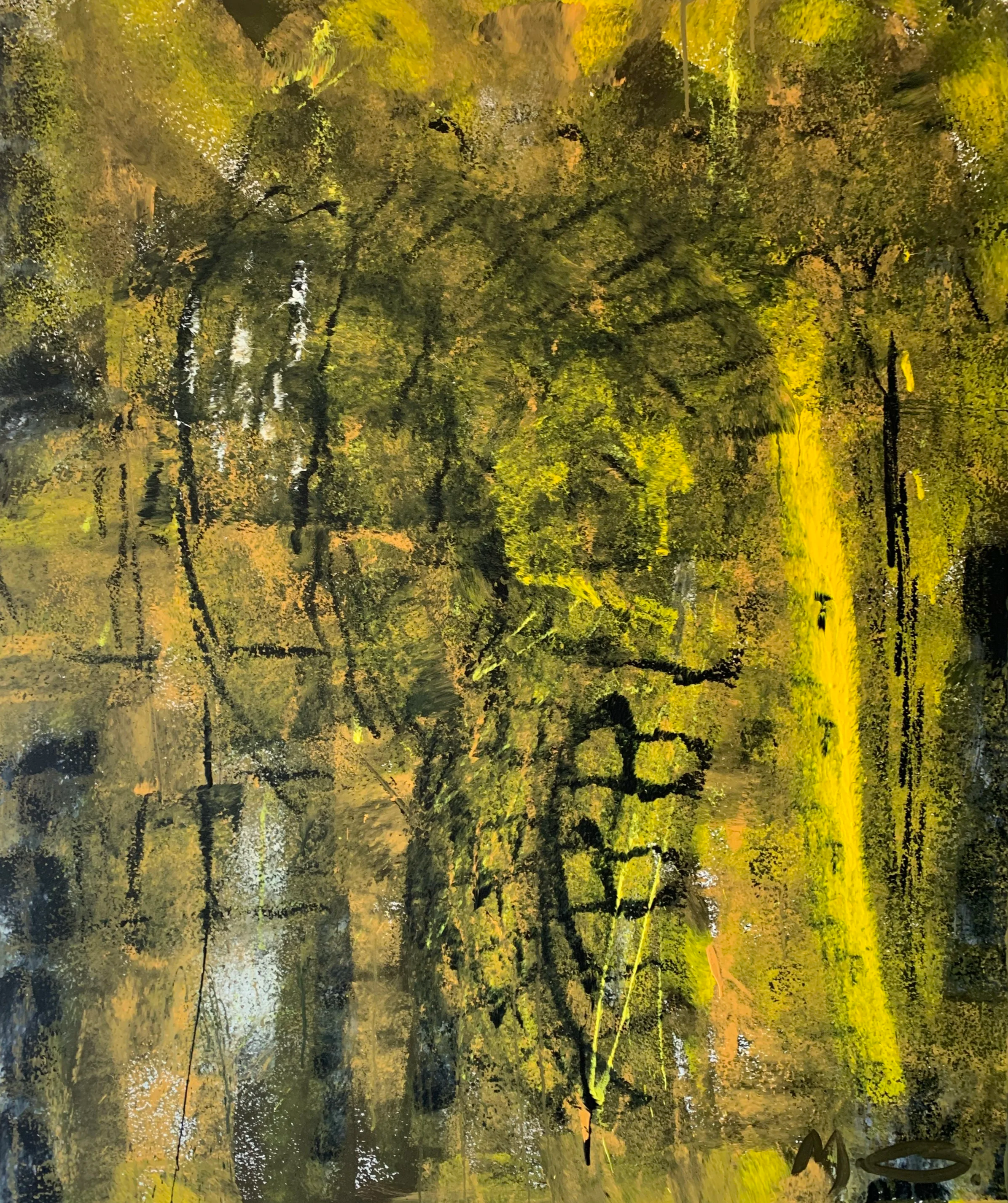 Bienenhaus - Acryl auf Leinwand - 100 x 120 cm - 2026