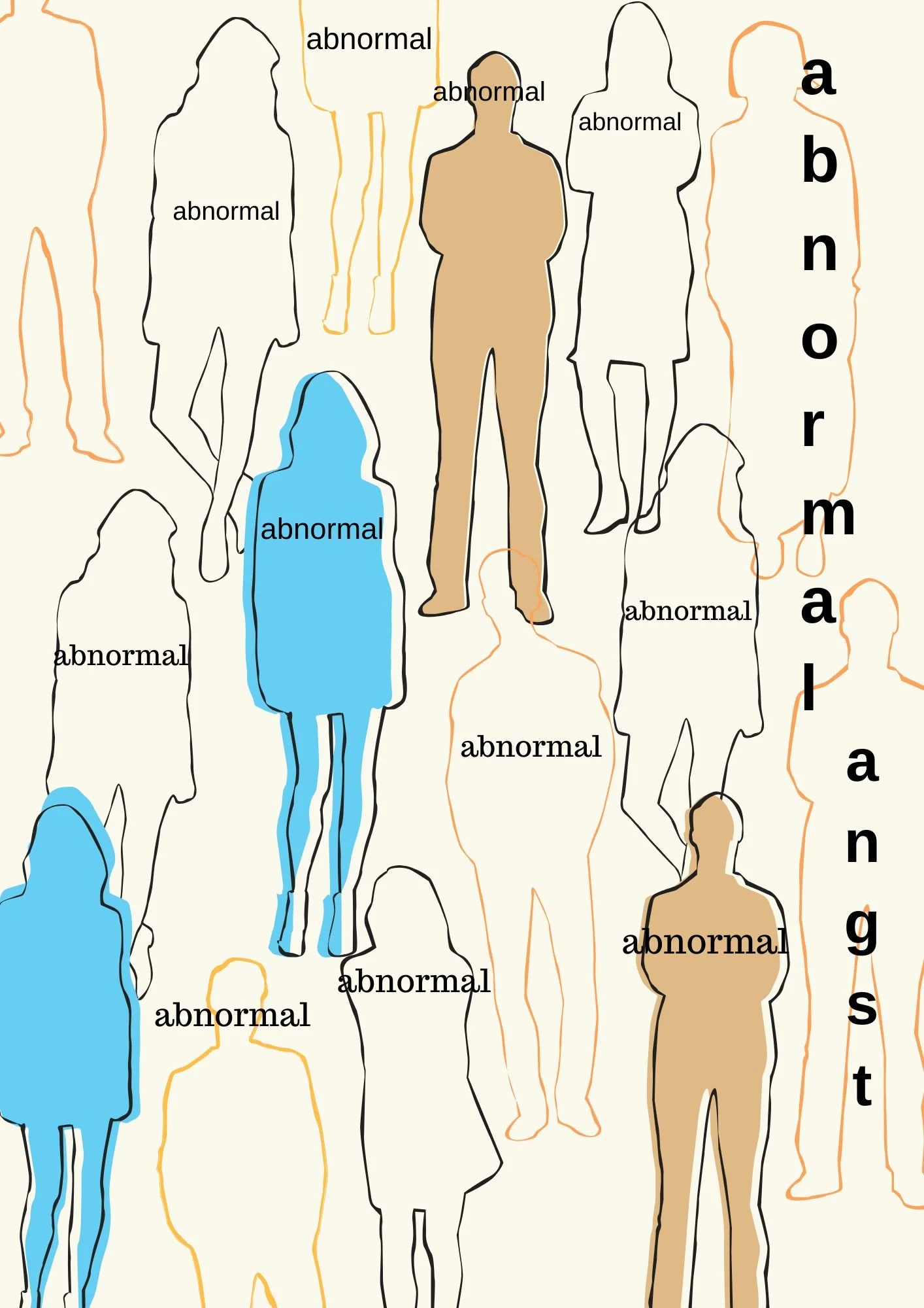 original canva design for Abnormal Angst
