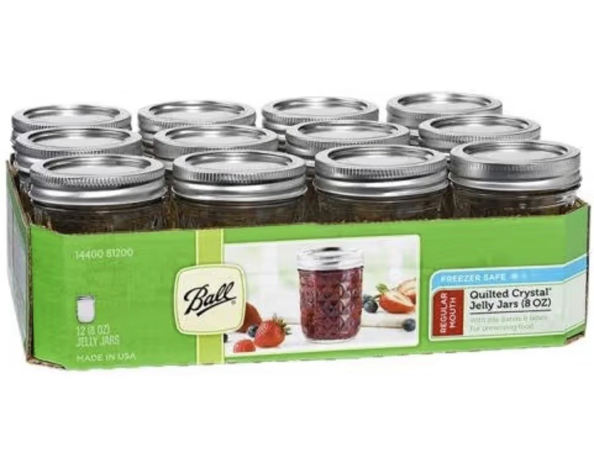 Ball 8oz Glass Mason Jars