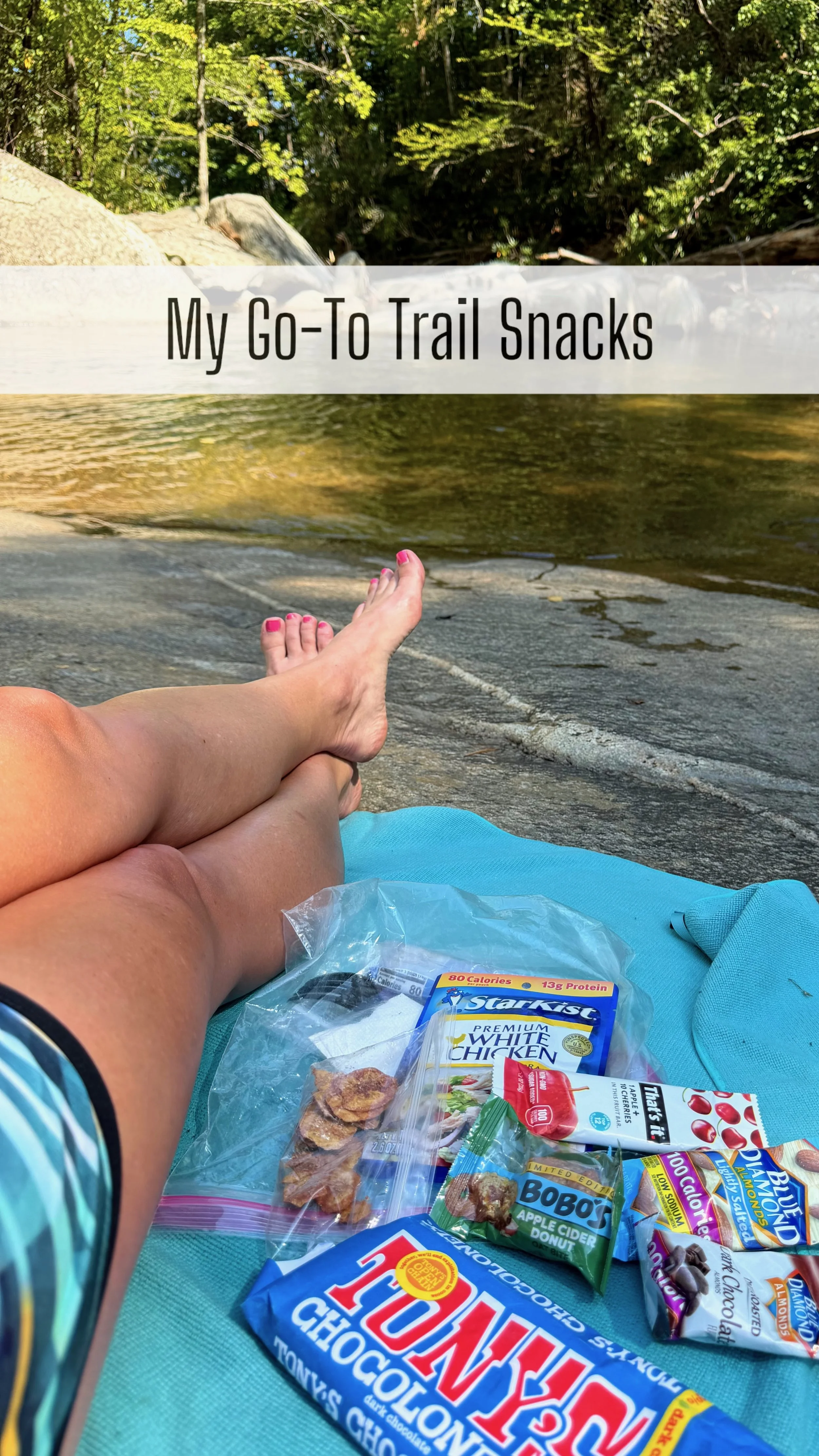 healthy snacks for the hiking trail