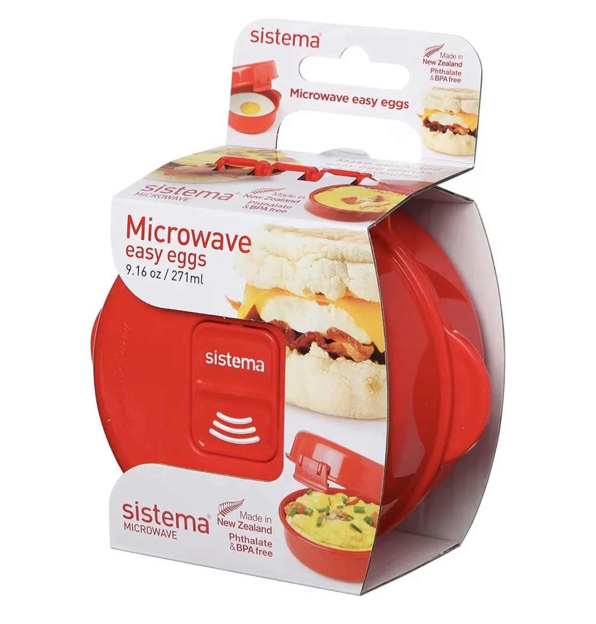 Sistema Easy Eggs Microwave Egg Cooker
