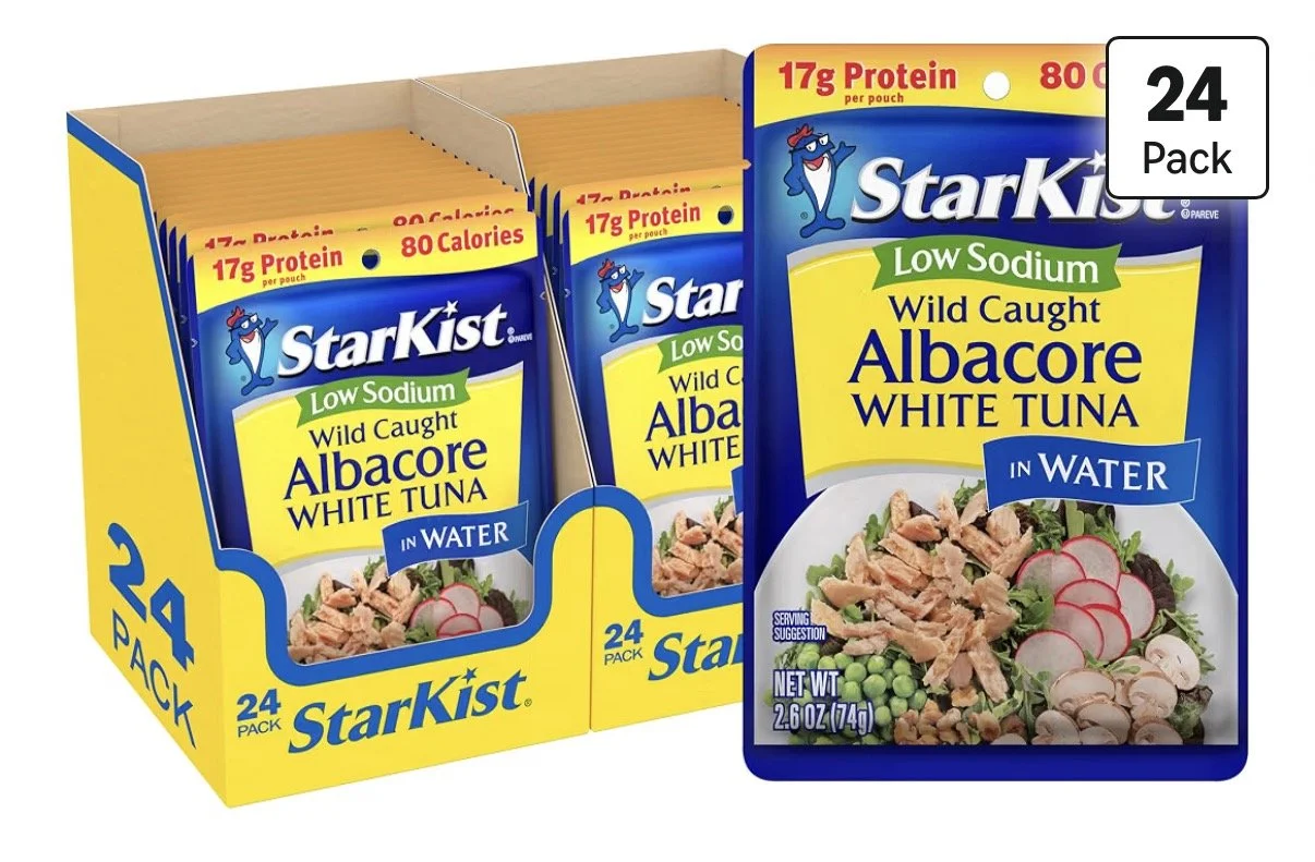 StarKist Low Sodium Albacore White Tuna in Water (24 Pack)
