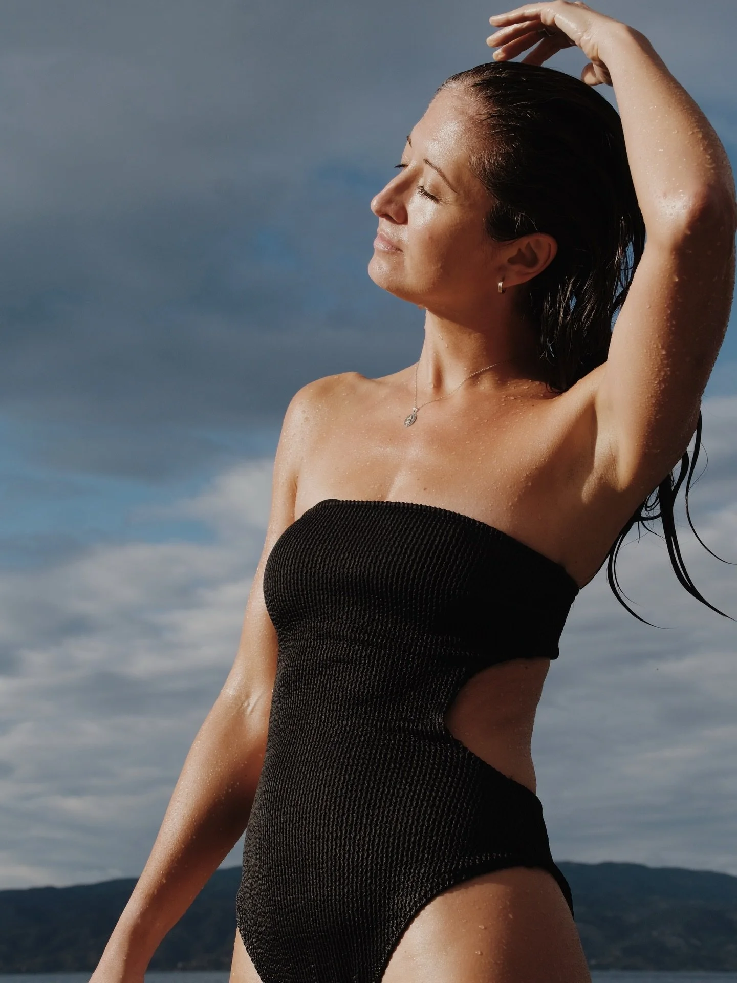 Dreaming of baking on the rocks and cooling off in azure seas while it&rsquo;s two degrees outside. I&rsquo;m a summer baby; I&rsquo;m not built for winter. 

(Thanks for modelling @amrasariya &mdash; where shall we visit next?!)