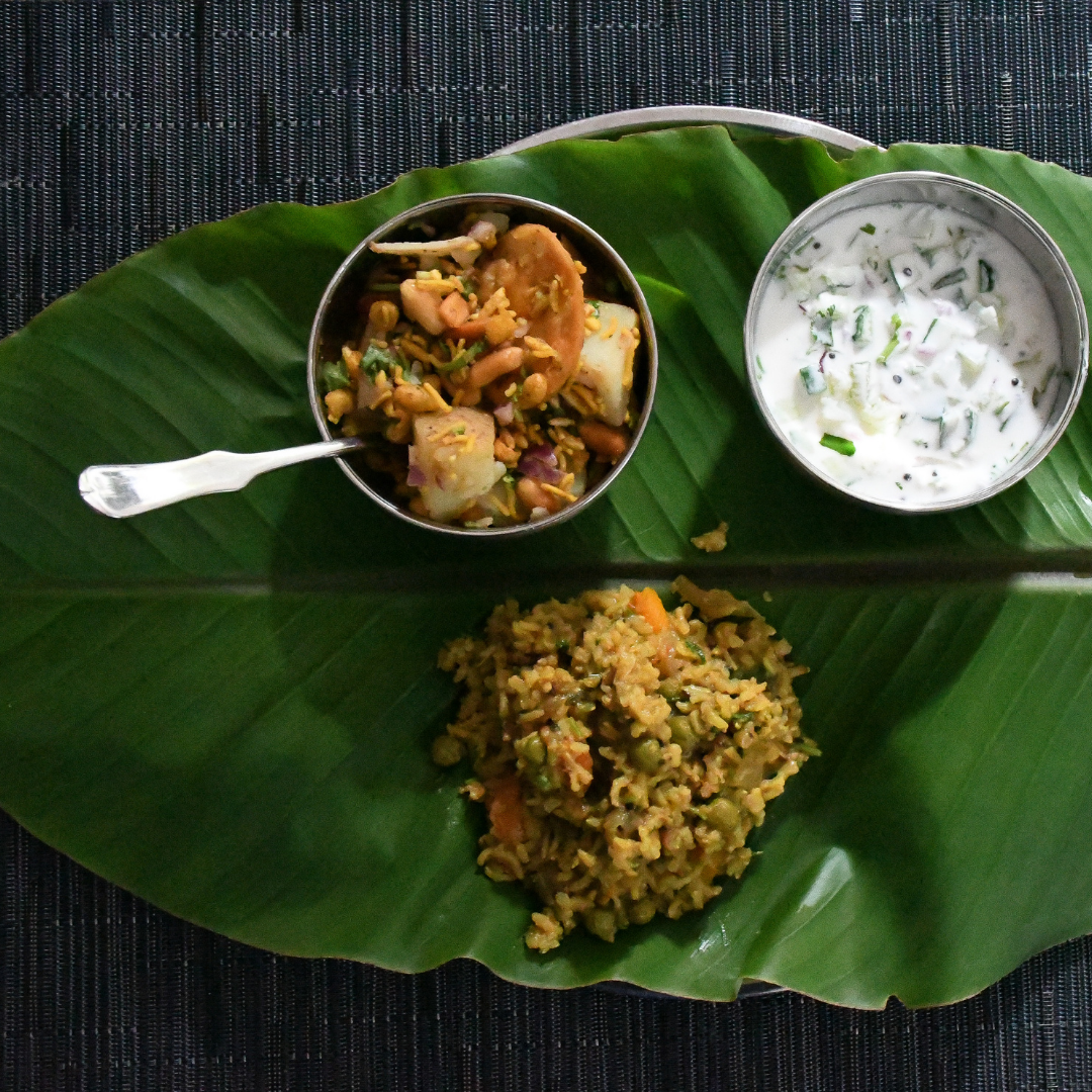 Kitchedi, Raita & Bhel Puri!