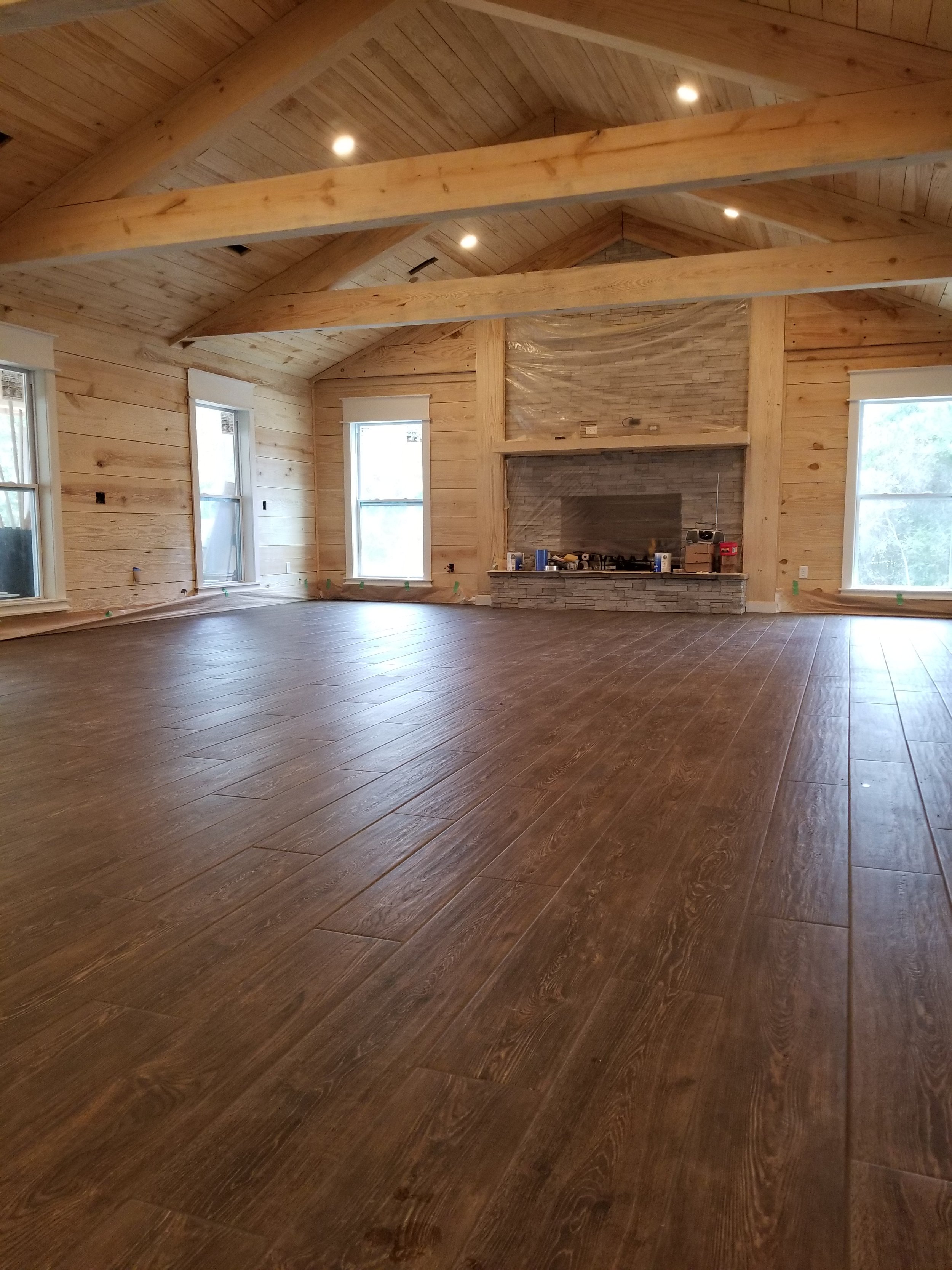 Cabin flooring — The Tile Store, Inc.