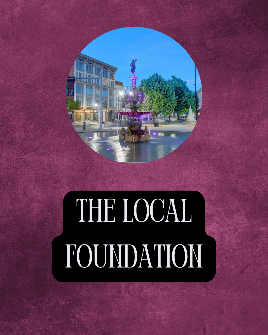 Image of Public Square in Watertown NY Used To Highlight EmBeance Marketing & Design's Home Is Where The Heart Is Local Marketing Foundation Package For Service Based Business Owners.
