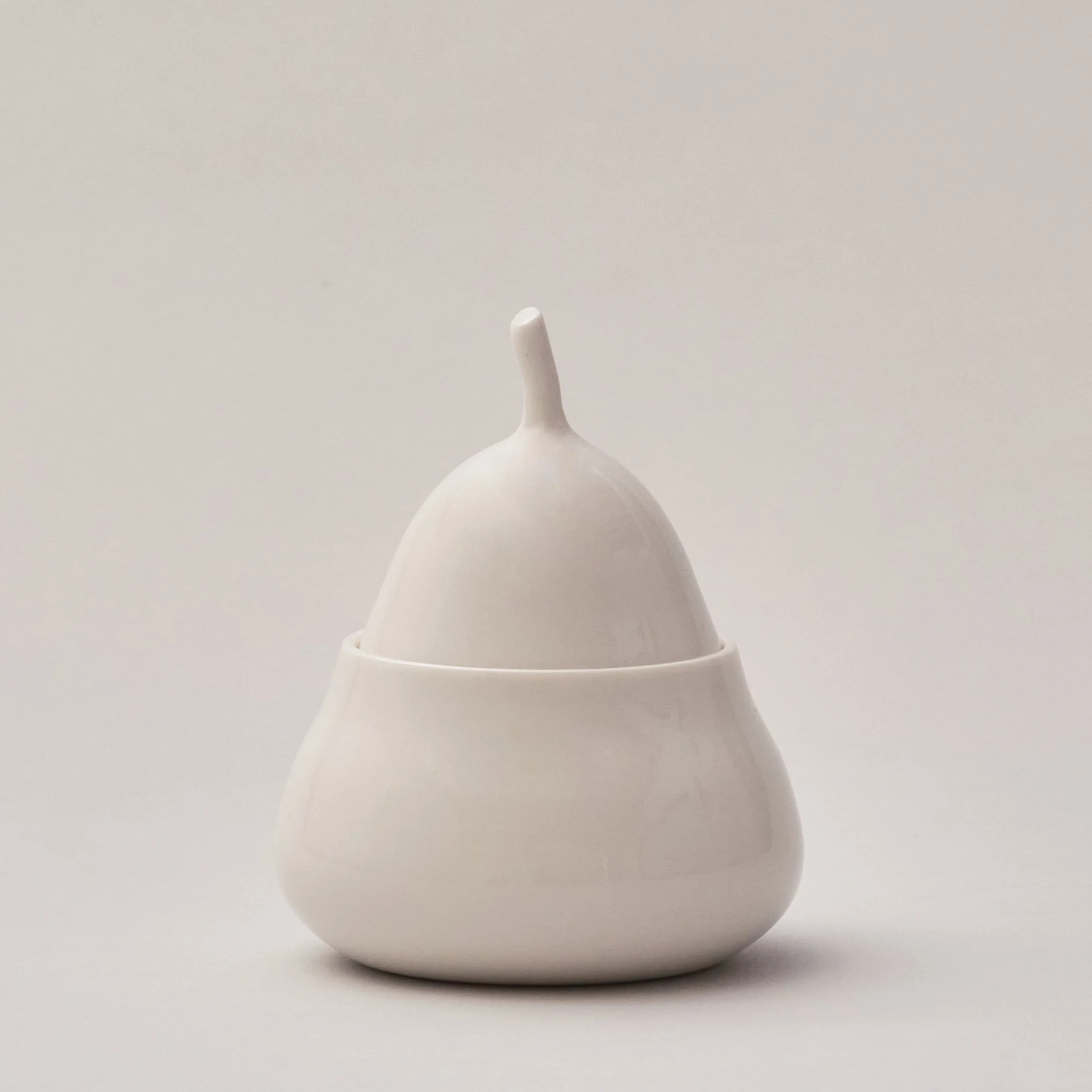 Lidded Pear Pot
