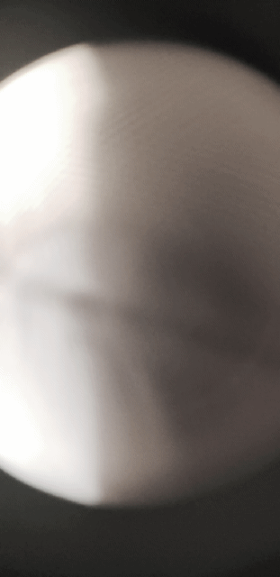 Abstract blurred circular light pattern