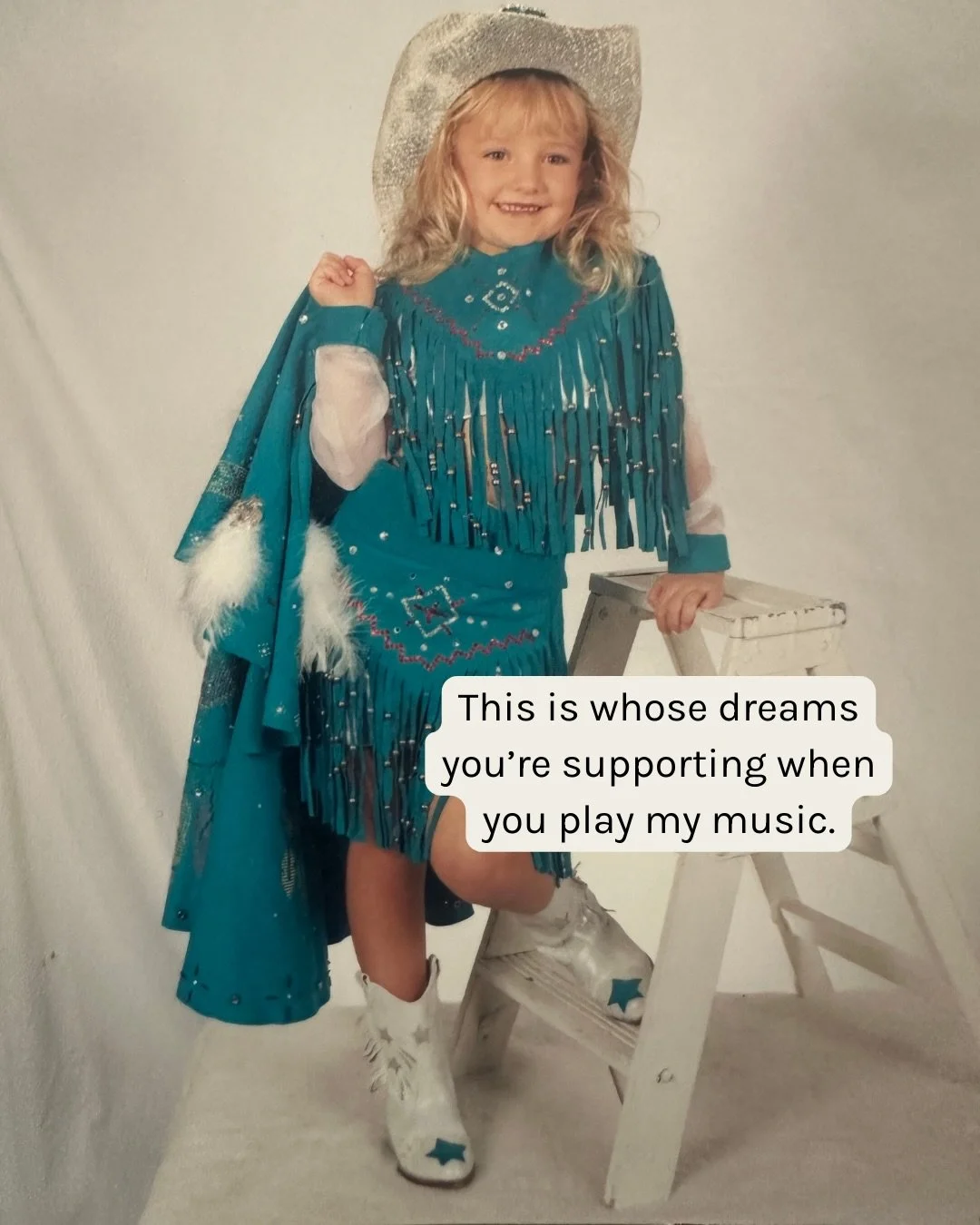 🩵🩵🩵 Grateful for all the years, grateful for all the music, grateful for all of you helping me make turn that little girl&rsquo;s dreams into something real.