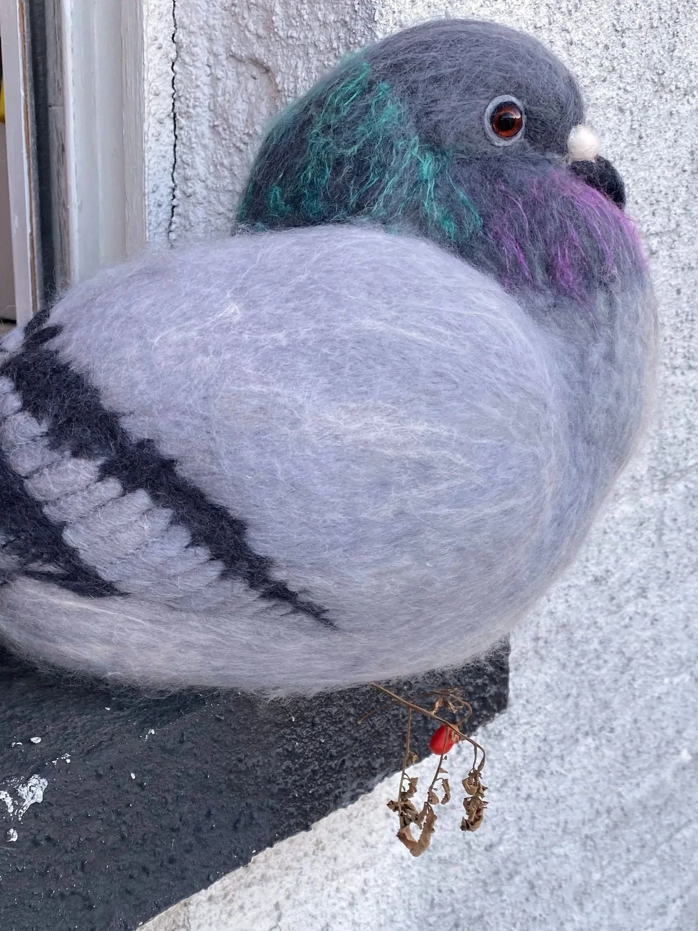 Oversized Pigeon Sculpture-Deptford X Festival 