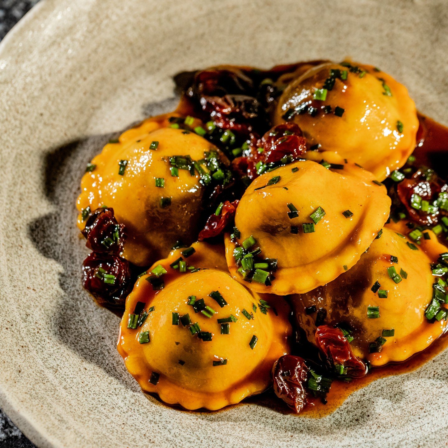 Italian Pasta with a Texas Flair, our Brisket &amp; Foie Gras Ravioli is a classic dish made amazing by @chefjacobw