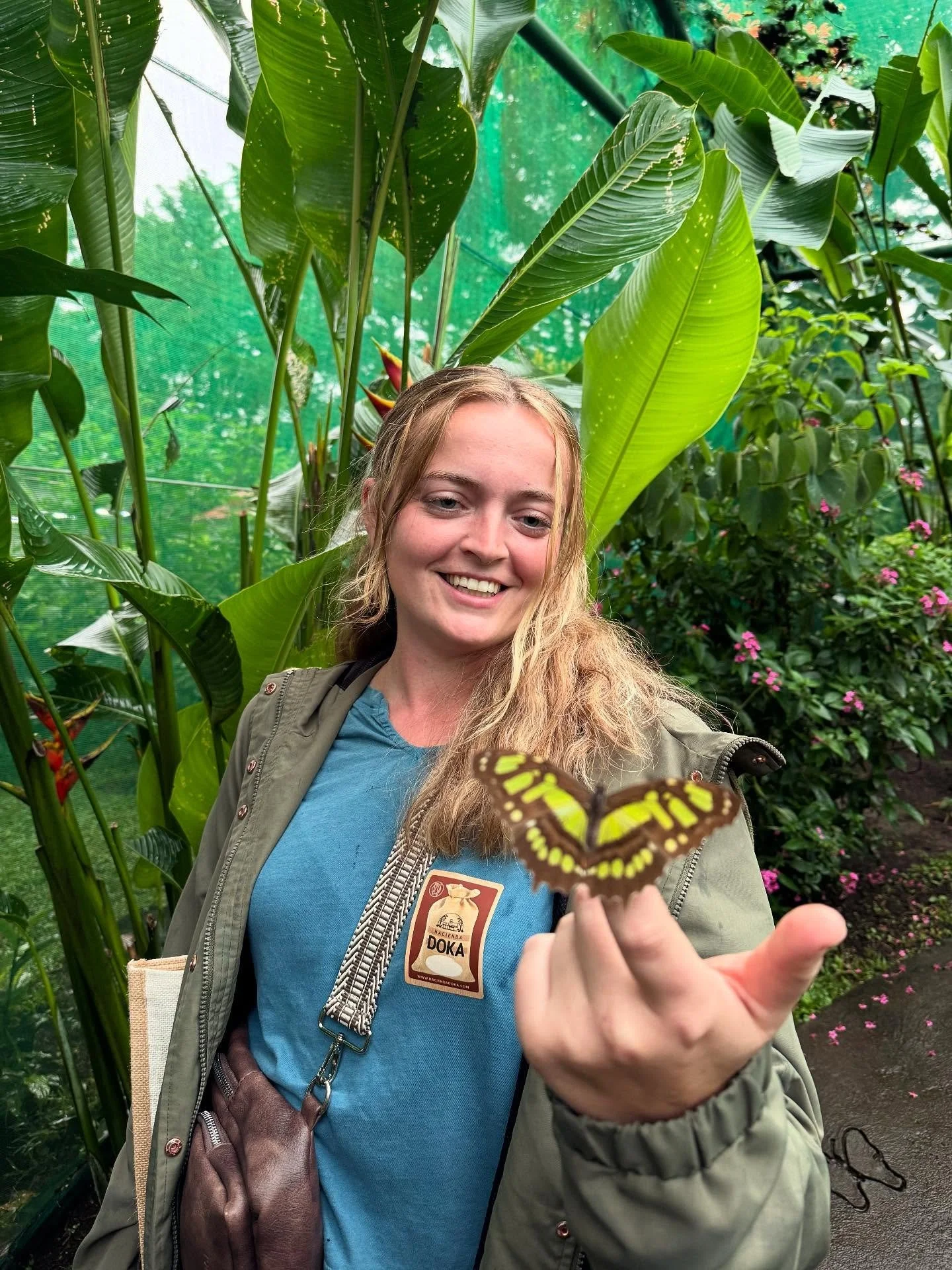 Yup this is my job!😍 I recently came back from a few days of travel in Costa Rica to visit greenhouses that supply unrooted cuttings to us growers in North America. This is where a lot of our summer annuals come from. 
An opportunity of a lifetime! 