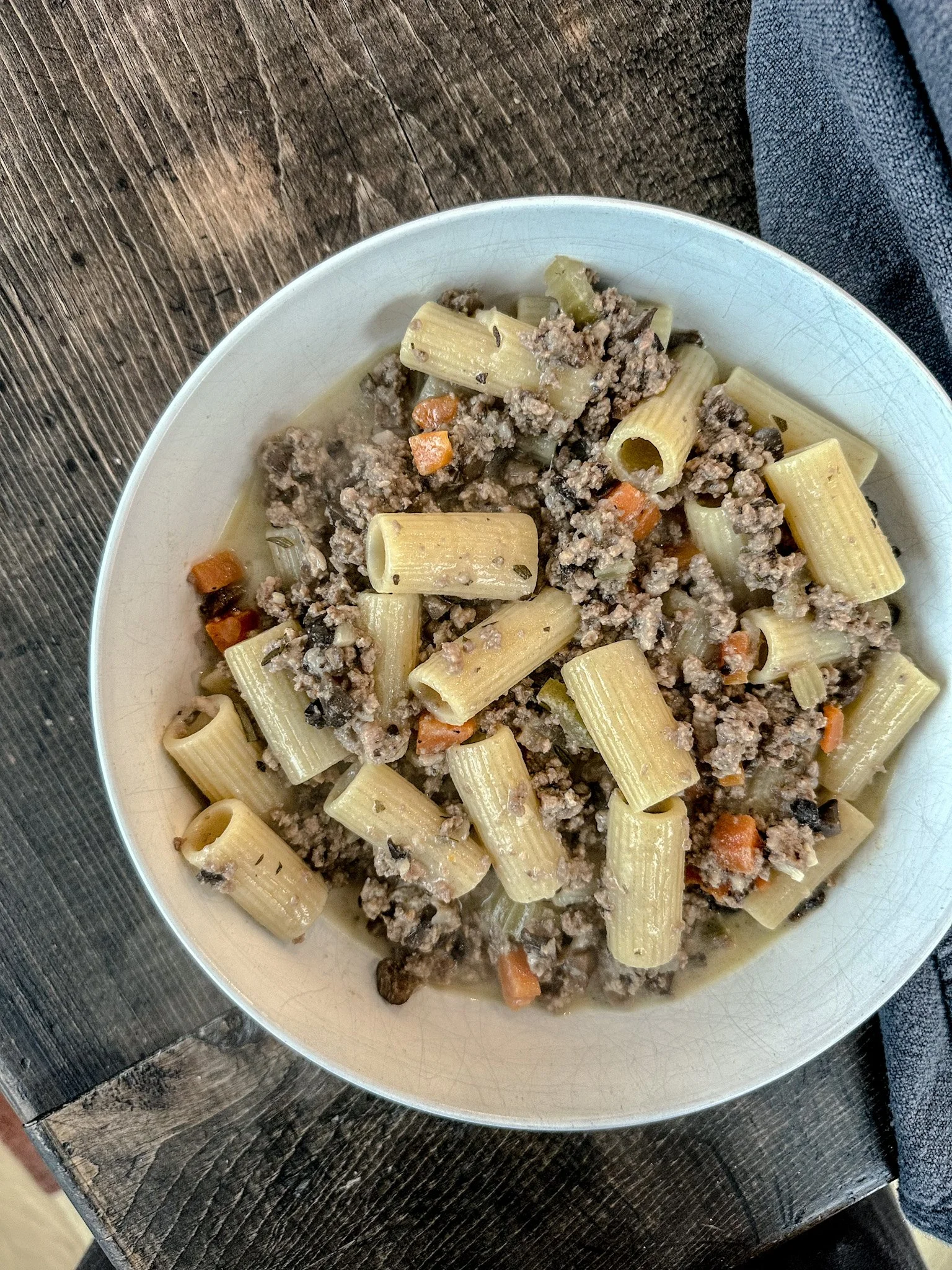 White Bolognese — thunderduck farm