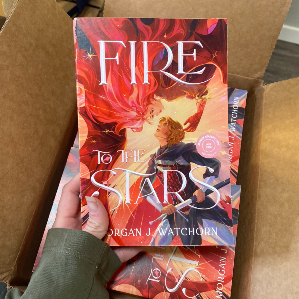 I held my book for the first time