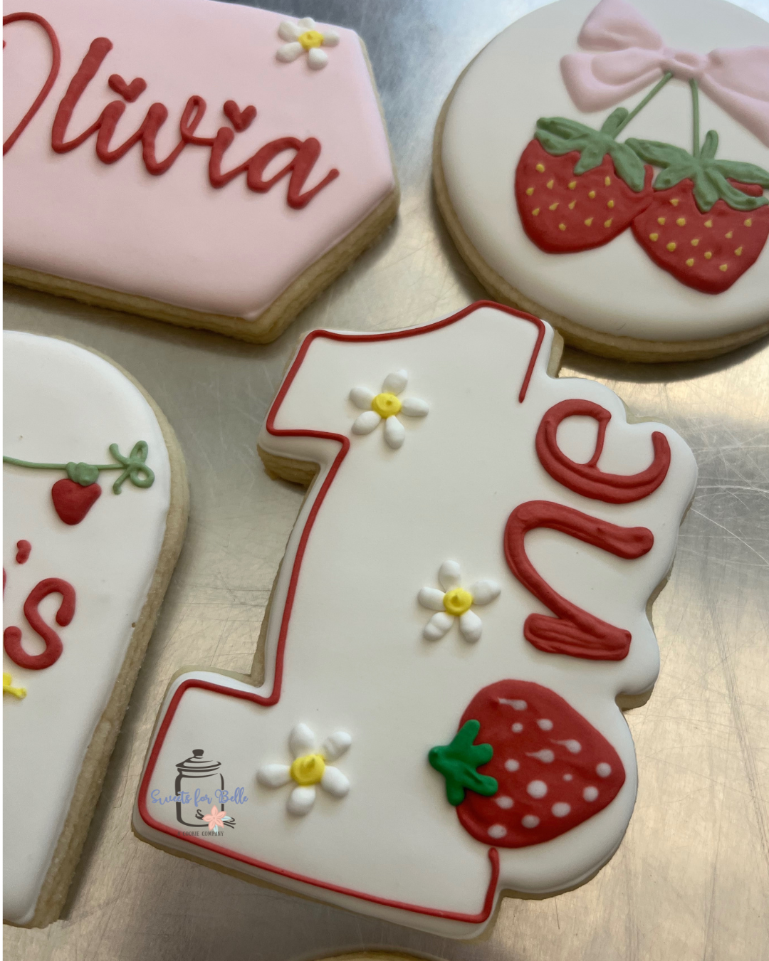 First birthday, berry sweet