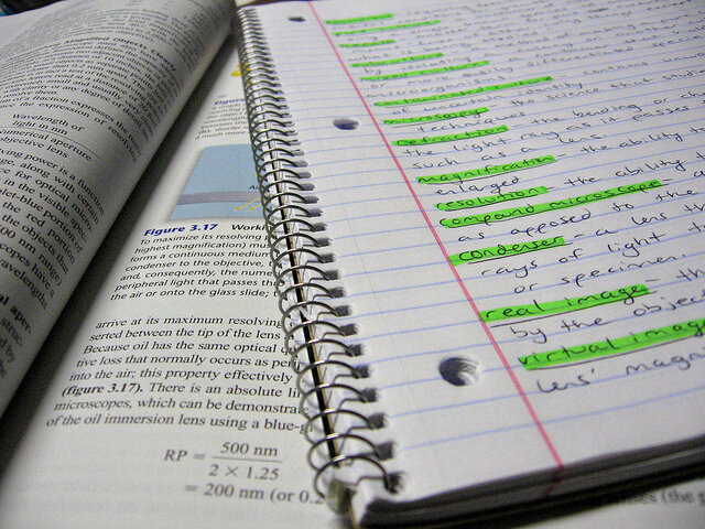 Study notes — 3 things to make sure that YOUR study notes are effective