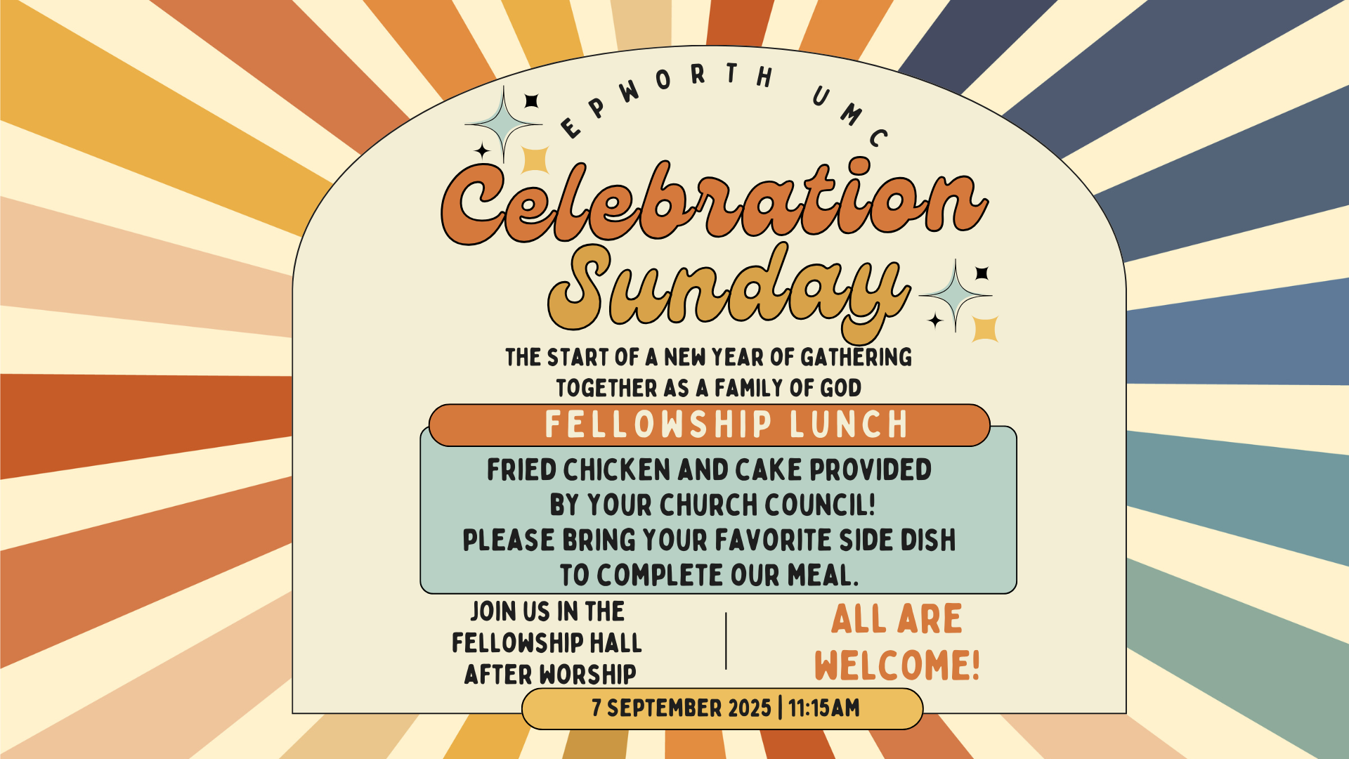 Celebration Sunday
