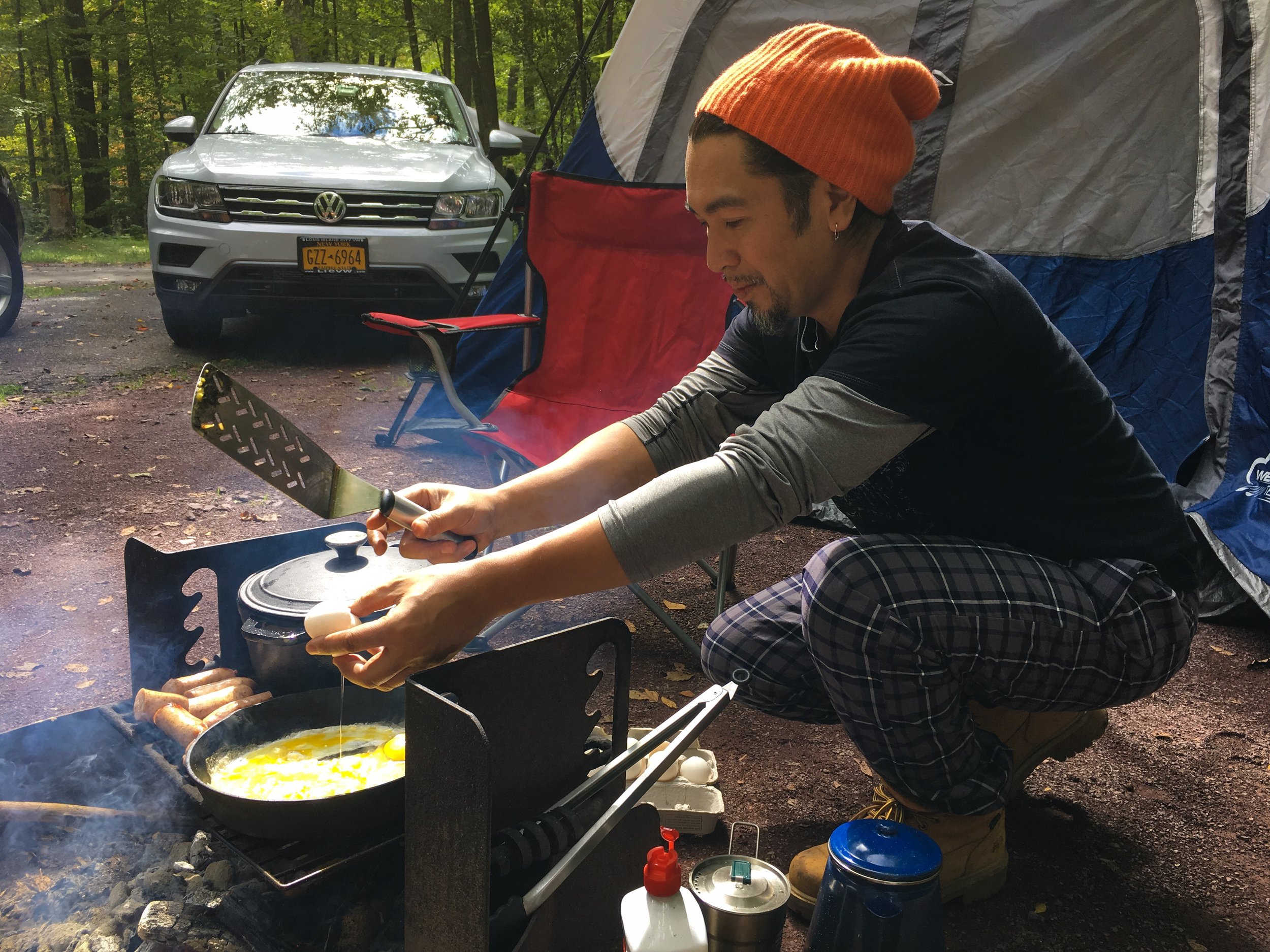 Allan Campfire Breakfast Cooking Fall Event.JPG
