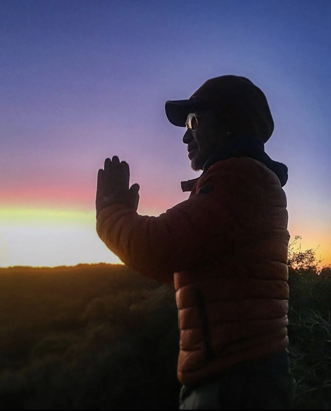 Allan Yoga Pose Meditation Sunset California Winter Fall.jpg