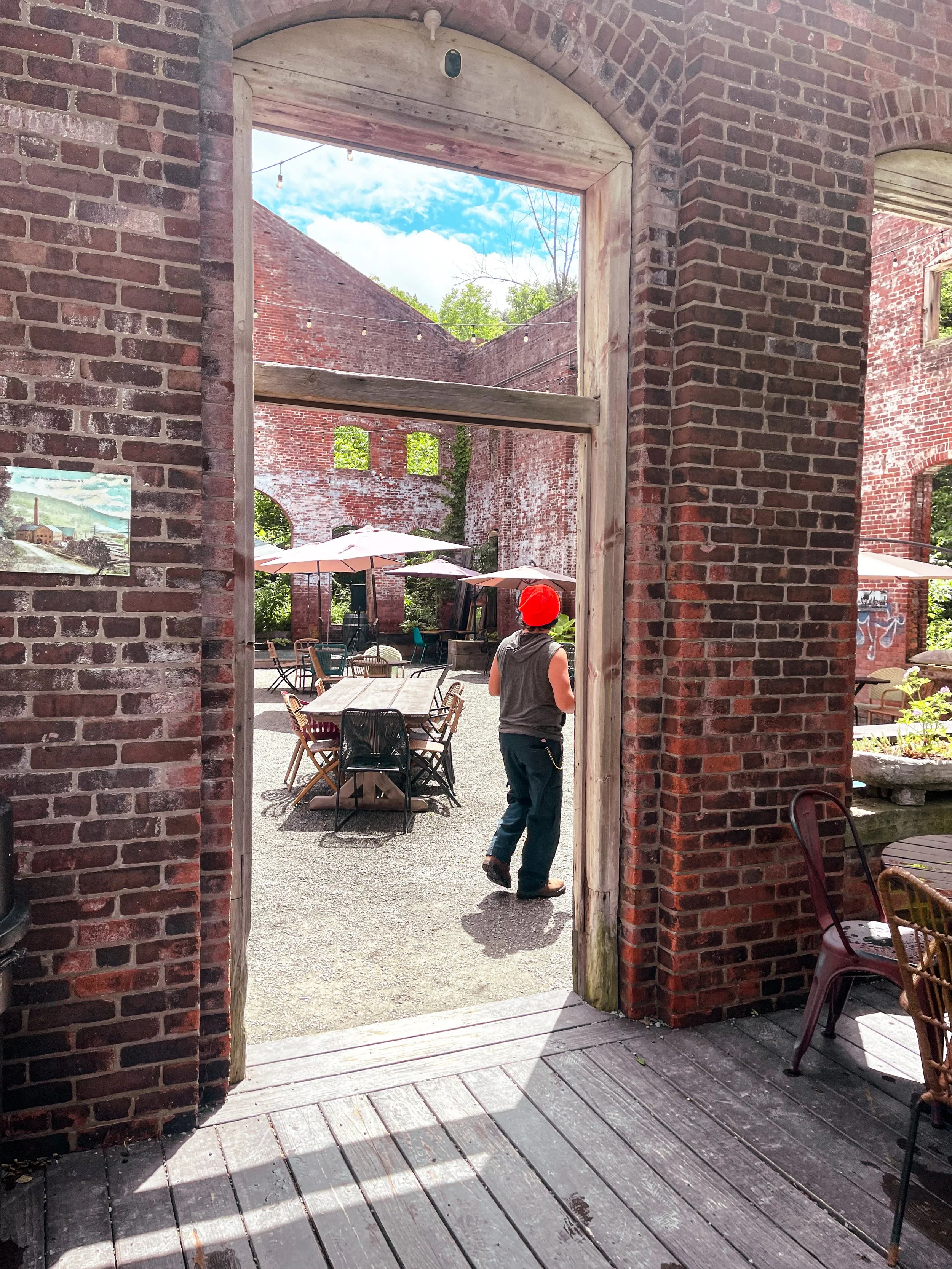 Cochecton PUmp House with Allan.JPG