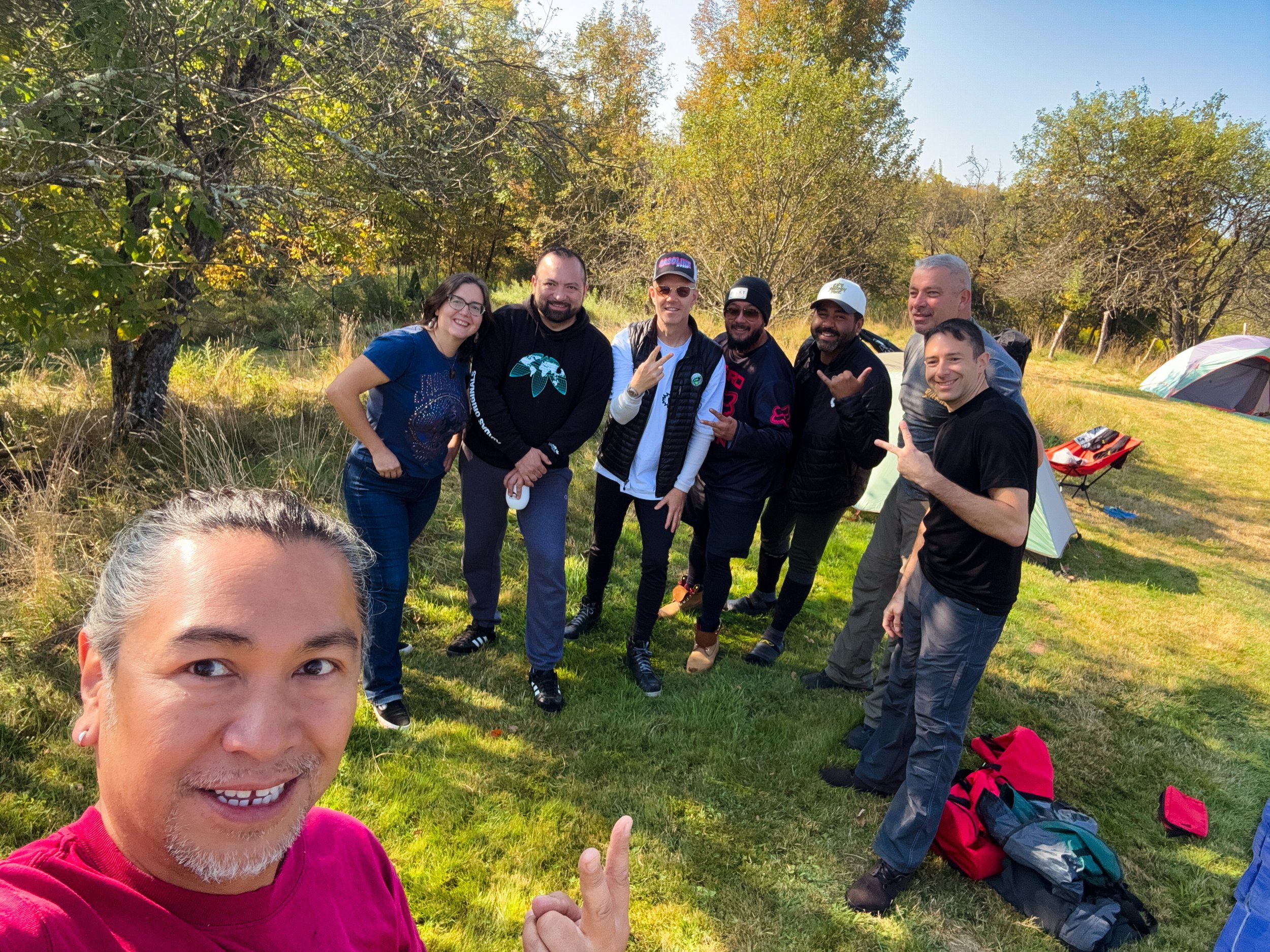 selfie basecamp brooklyn september camping event mountain cruisin.JPG