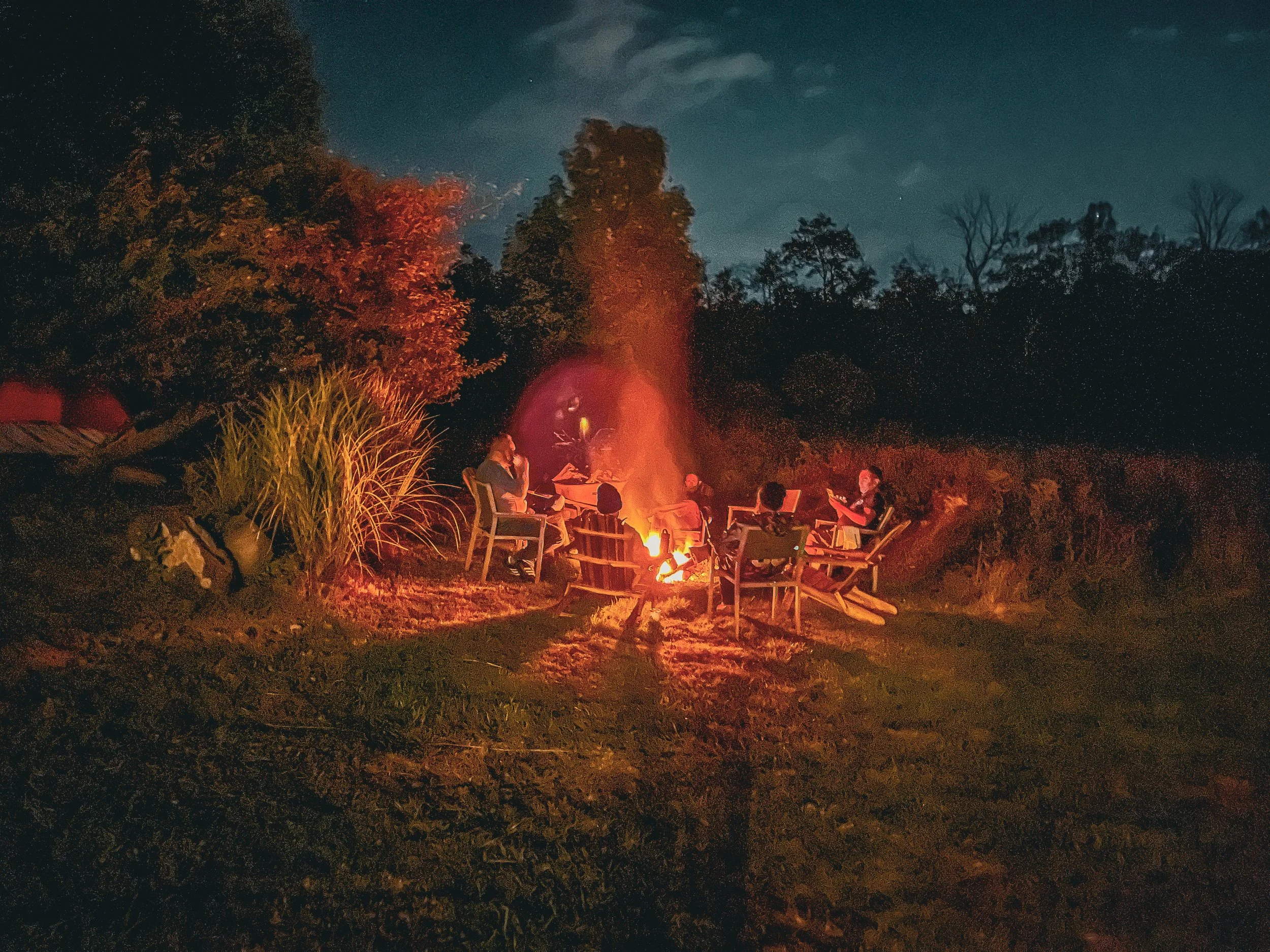 around the campfire basecamp brooklyn september camping event mountain cruisin.JPG