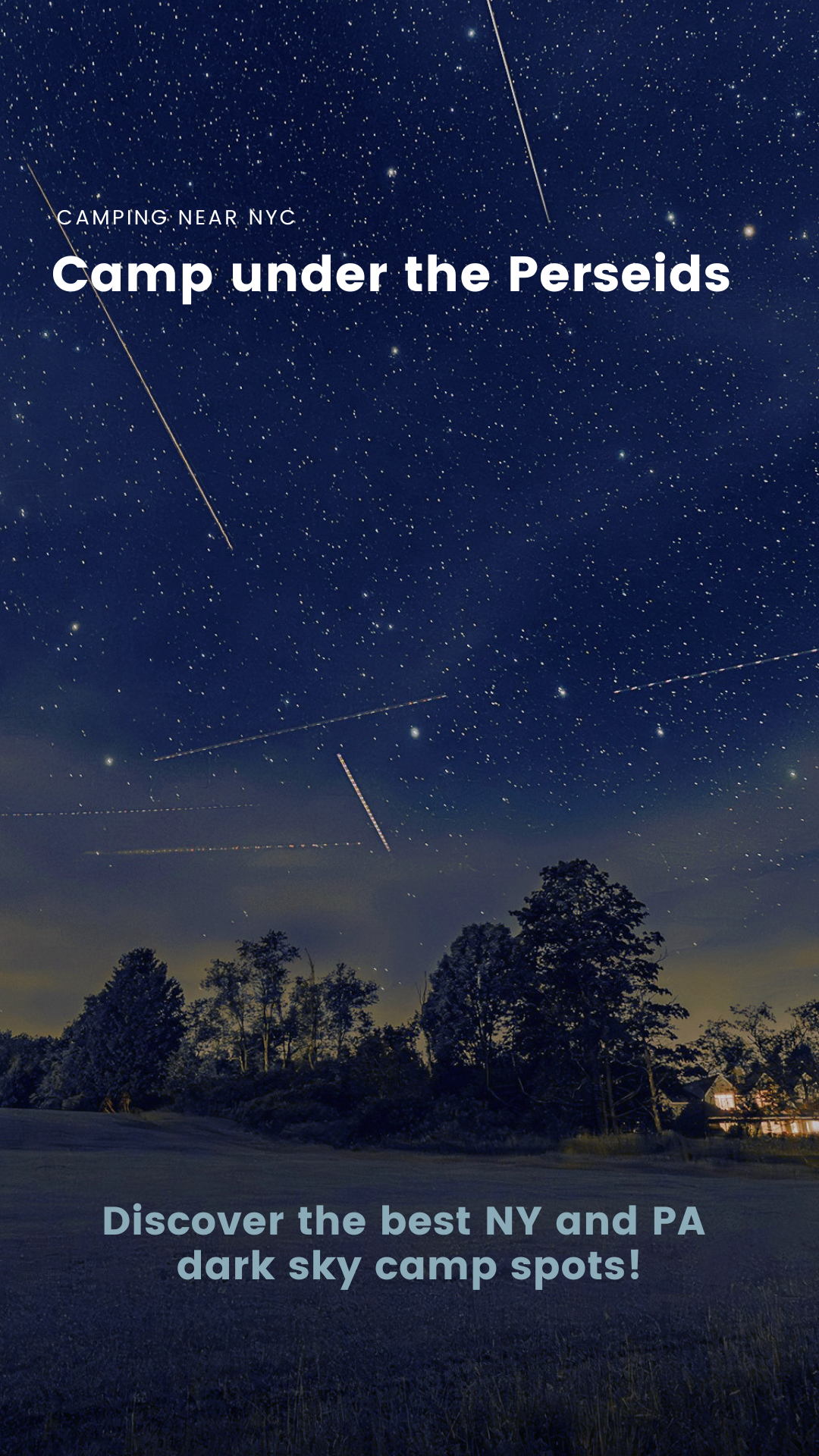 Where to Watch the 2026 Perseid Meteor Shower Near NYC