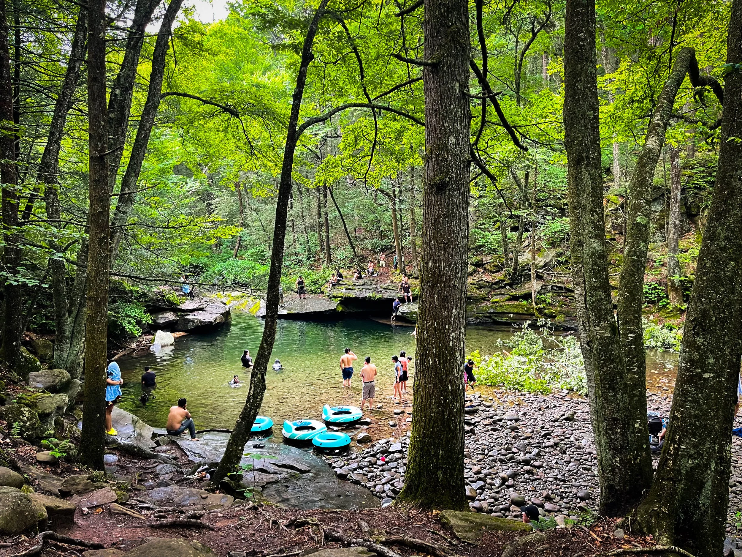 Peekamoose Blue Hole in Sundown NY on Rondout Creek.JPG