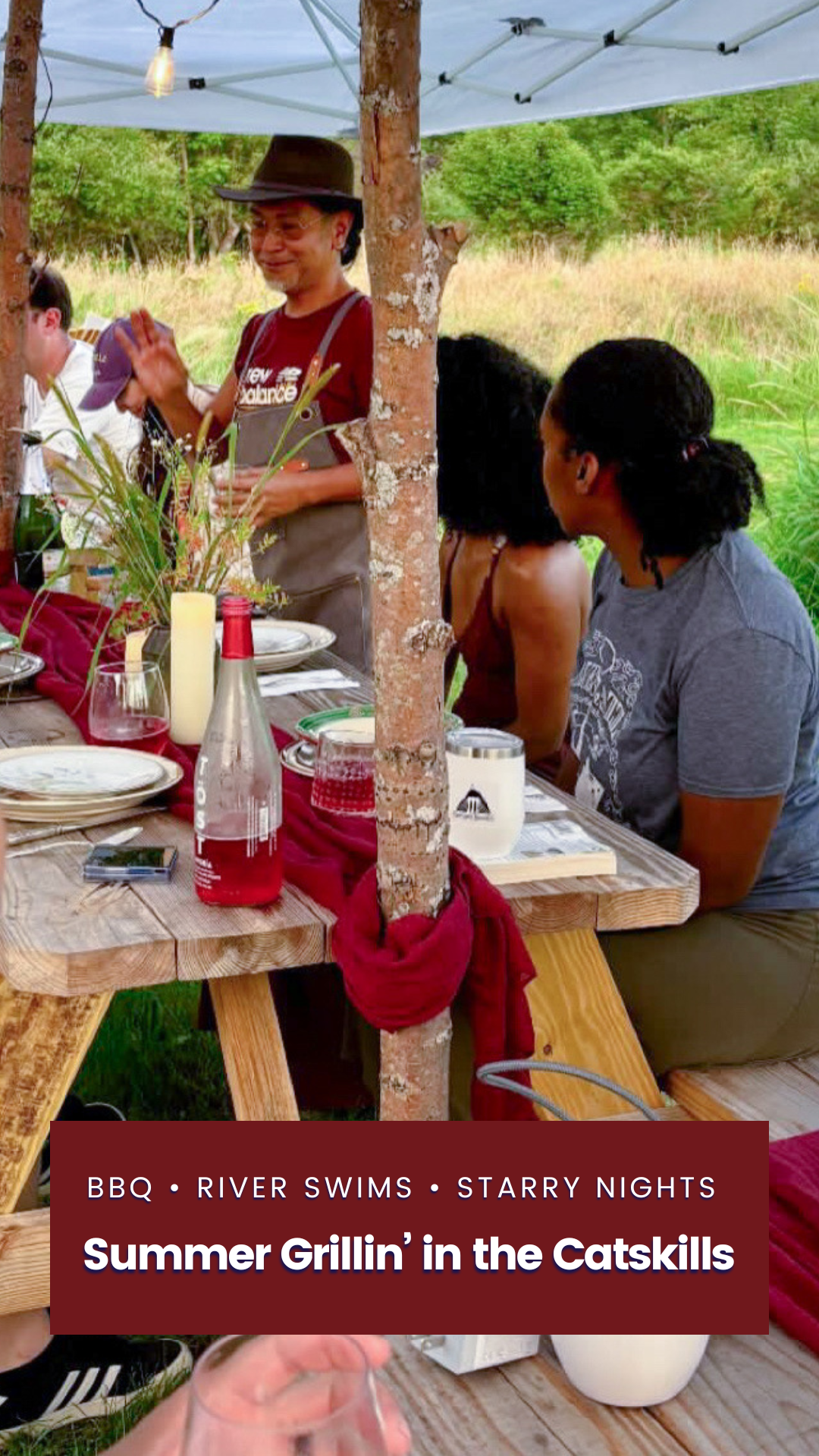 Summer Grillin’ Campout: BBQ Feasts, Swimming Holes &amp; Starry Nights