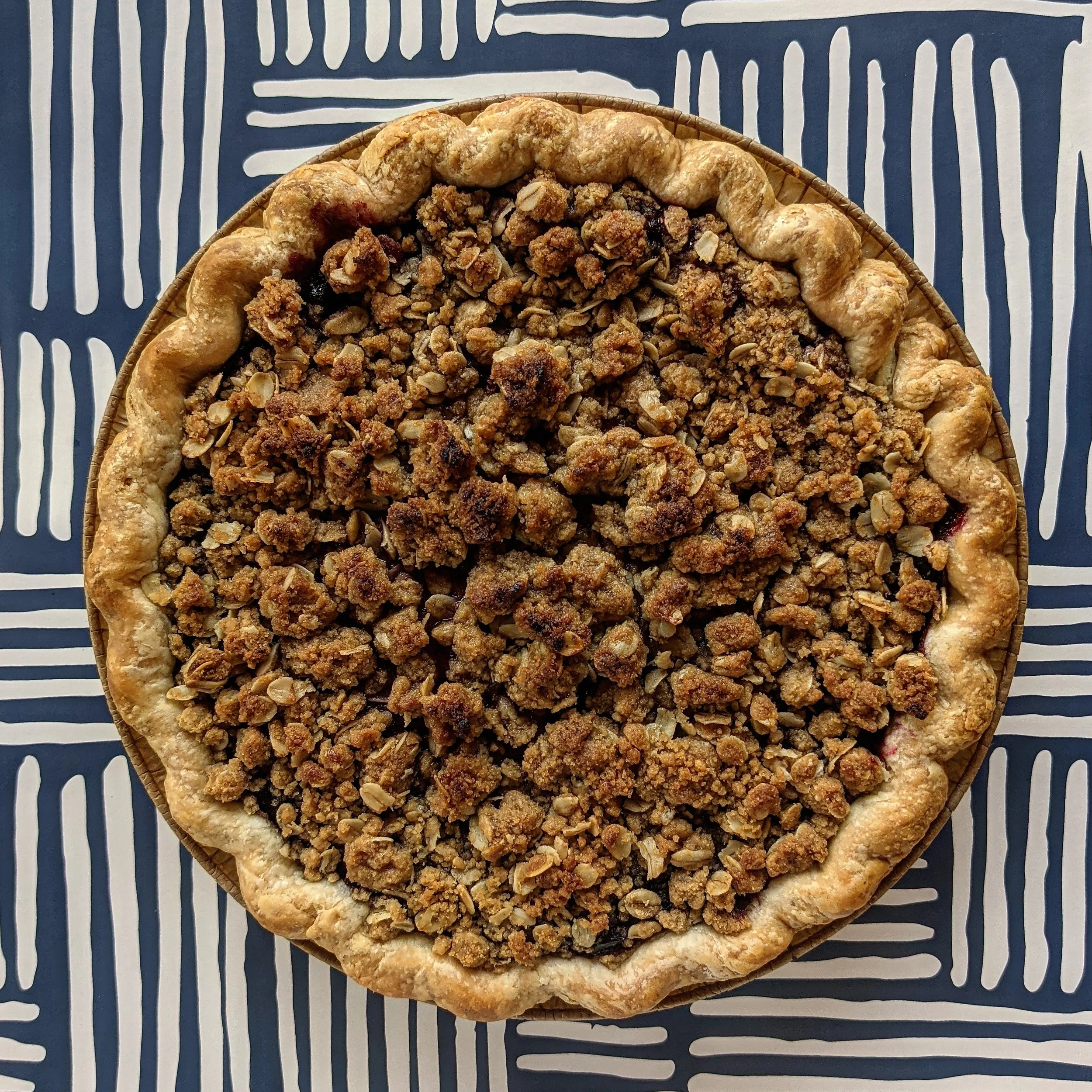 'Hug Your Gran' Ontario Saskatoon Berry Crumble FROZEN