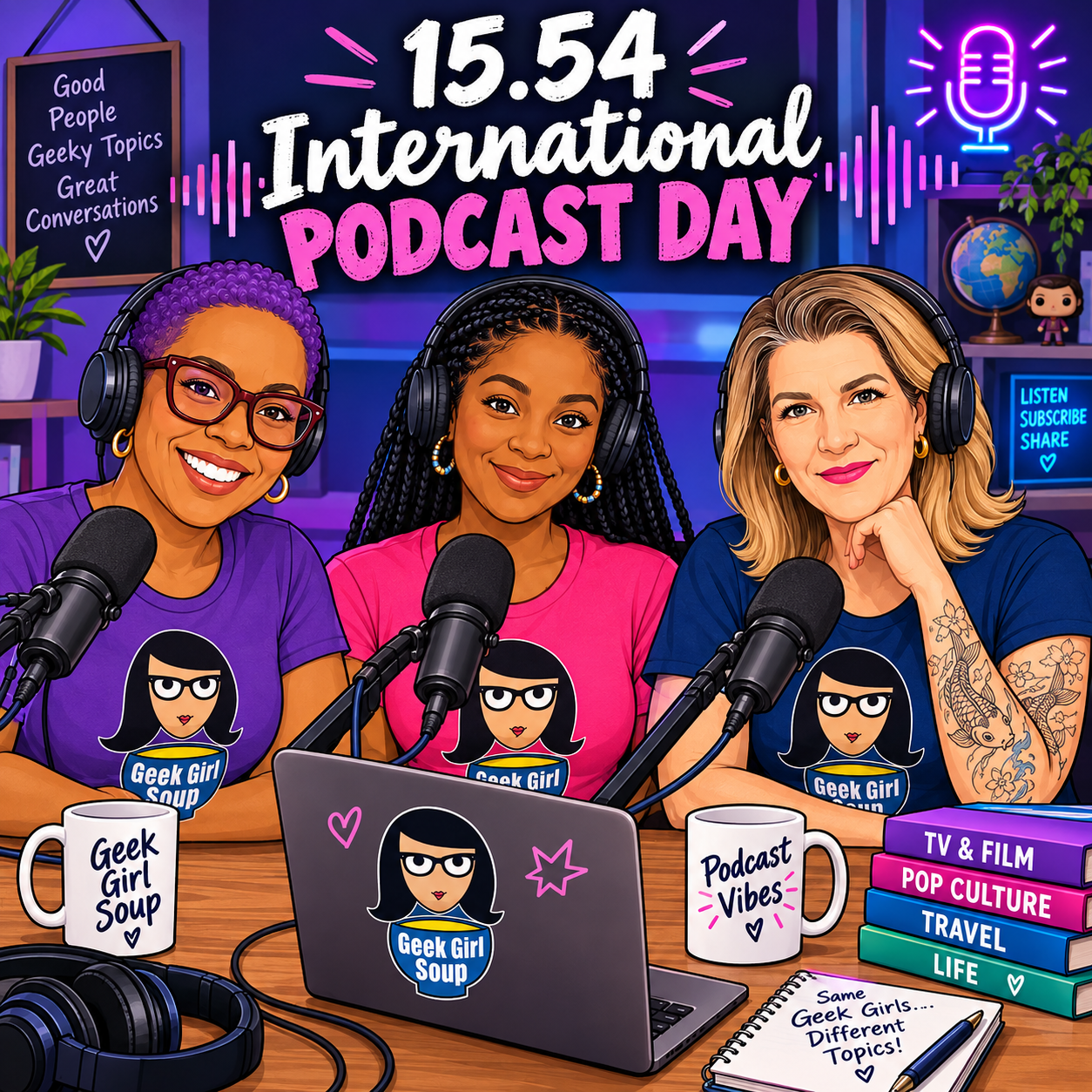15.54 International Podcast Day