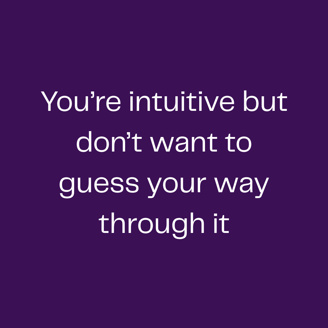 Box on homepage titled "who this mentorship is for"; showing a person seeking guidance, representing students seeking guidance for psychic development.