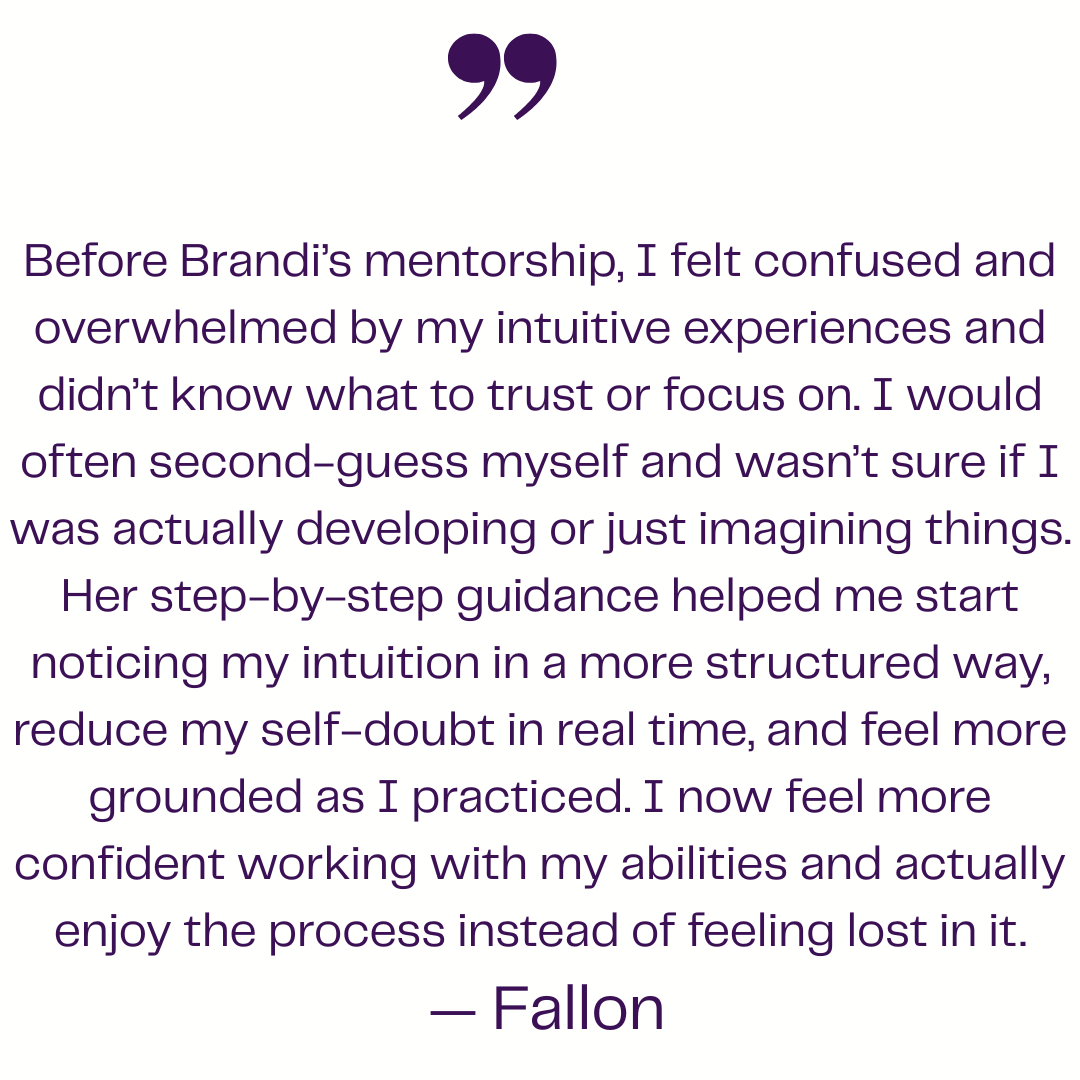 Student testimonial from psychic courses online describing how psychic development classes and psychic exercises for beginners helped them develop psychic skills and overcome confusion while learning how to tap into your psychic abilities.