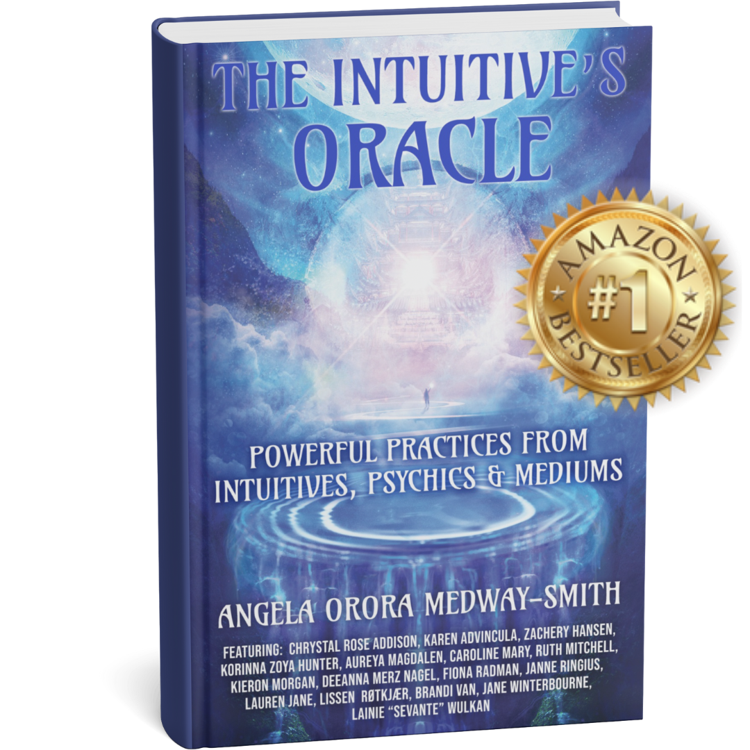Brandi Van, Amazon best selling-author, celebrating the book's success.  Recognized for her work as a spiritual medium, pet psychic, and animal communicator, sharing insights and guidance with readers worldwide.