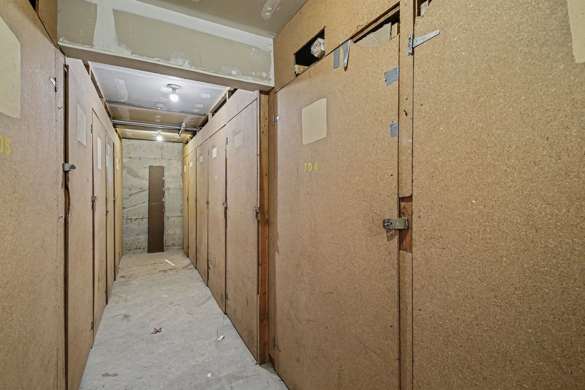 Secured storage area