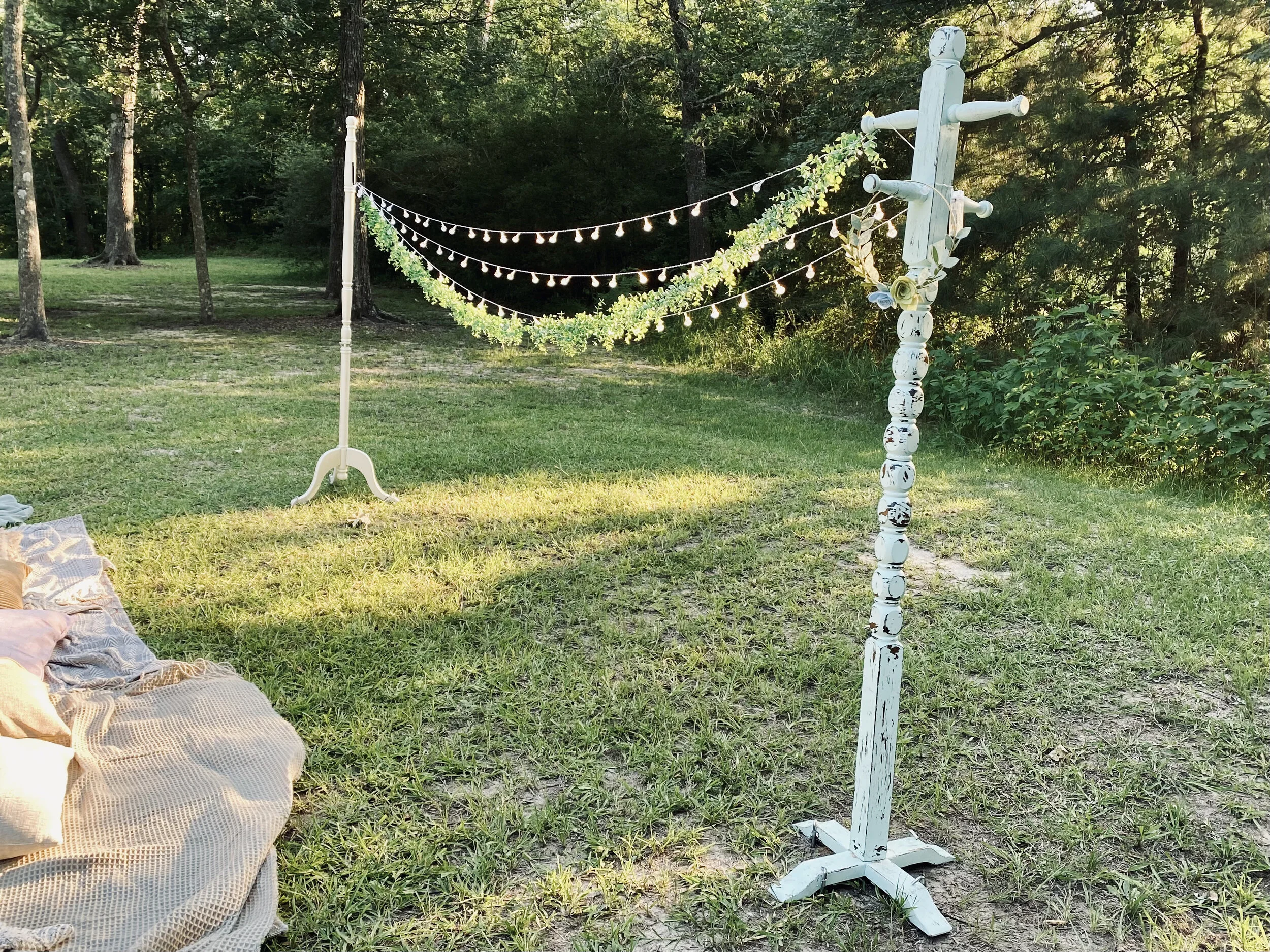 Add-on: twinkle lights with greenery