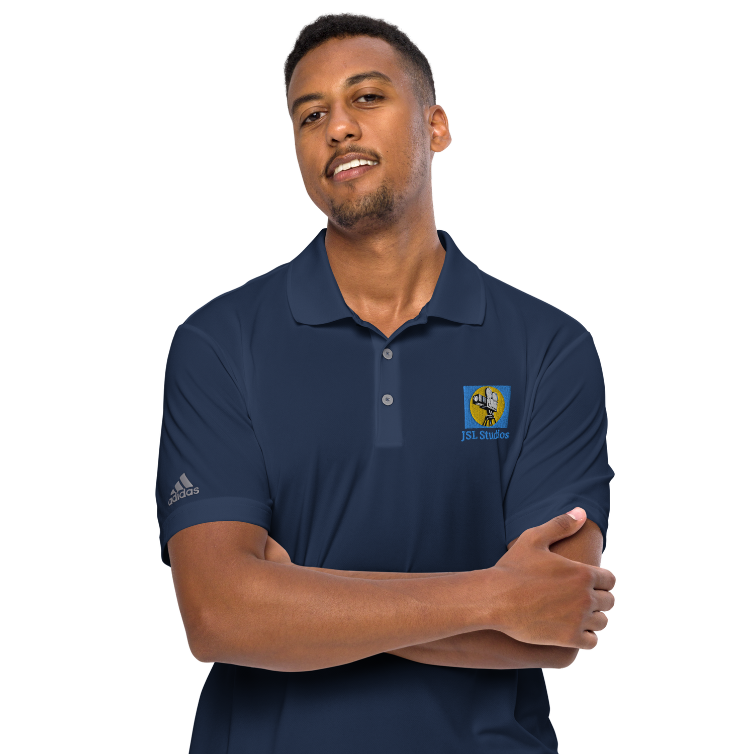 The JSL Studios Adidas Performance Polo Shirt — Justin Souriau