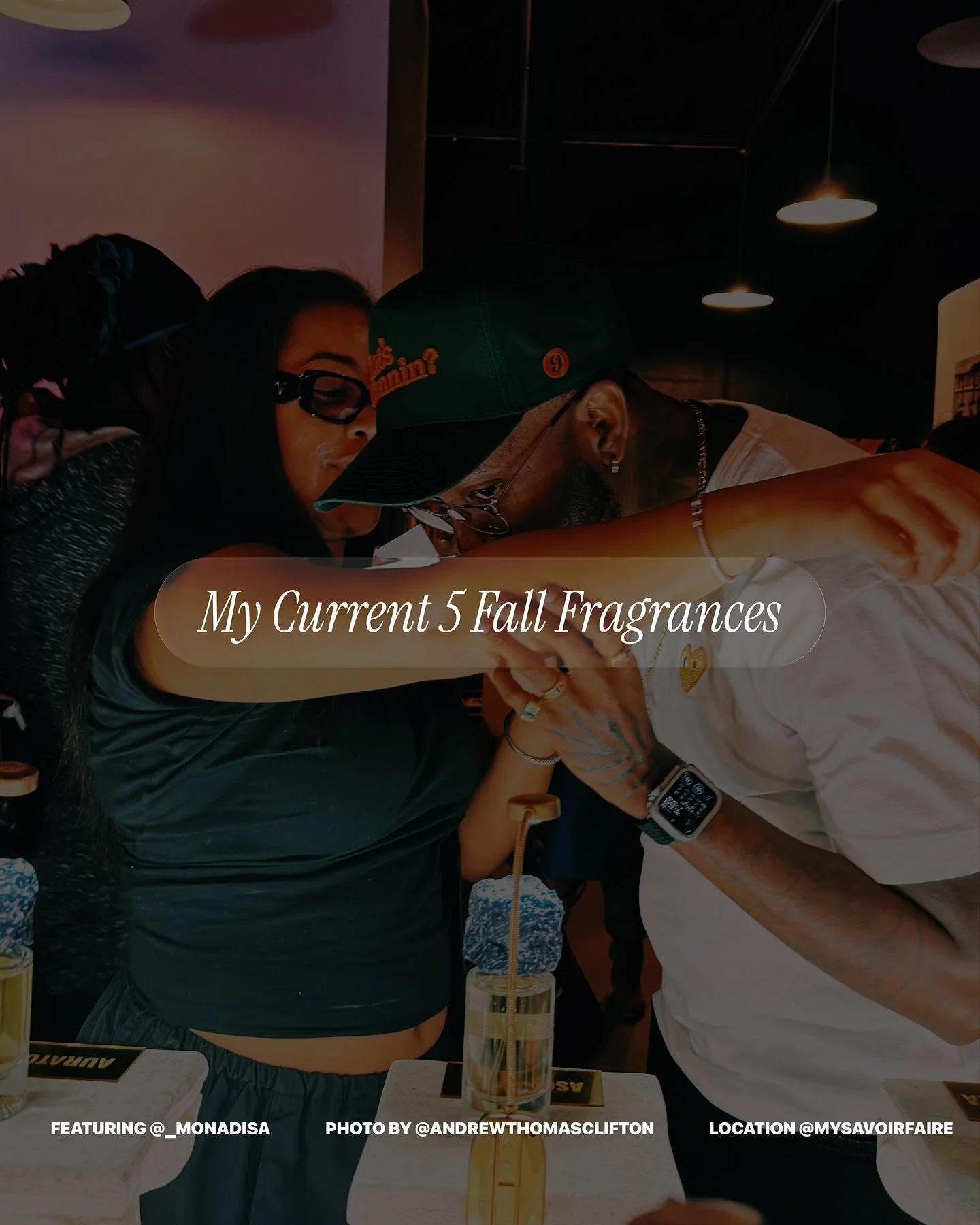 My current top 5 Fall fragrance rotation.
Some new additions, some classics. All solid options

@kilianparis
@tizianaterenzi.official
@bdkparfumsparis
@officialbyredo
@maisonmataha
@maisonmargielafragrances 

Cover photo by @andrewthomasclifton 

#fr